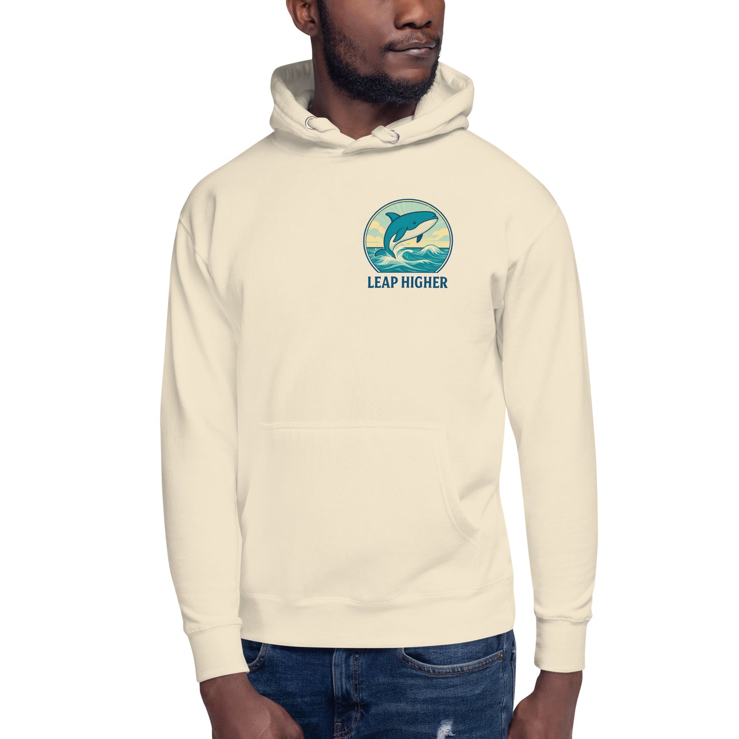 Men's Premium Pullover Hoodie Whale
