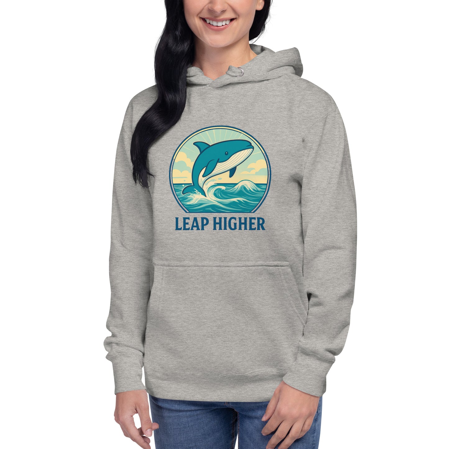 Women's Premium Pullover Hoodie Whale