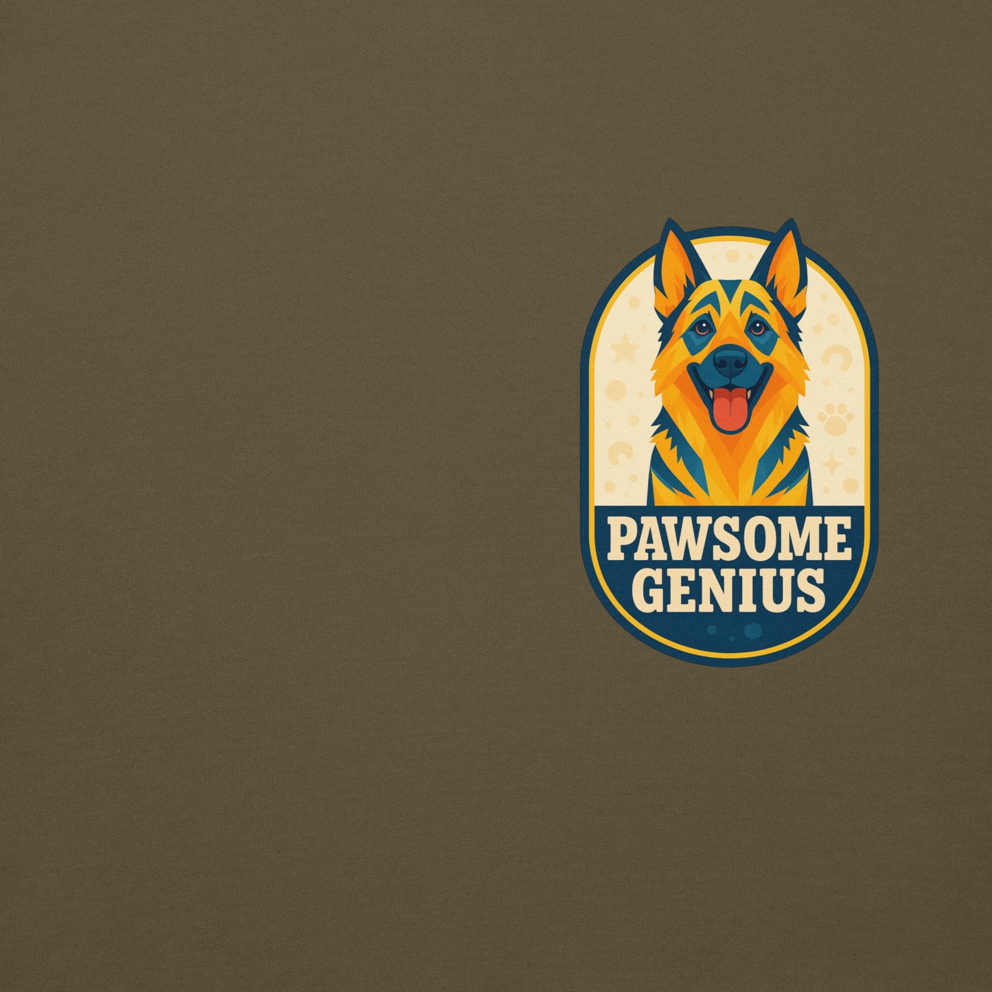 Men's Premium Pullover Hoodie German Shepherd Dog