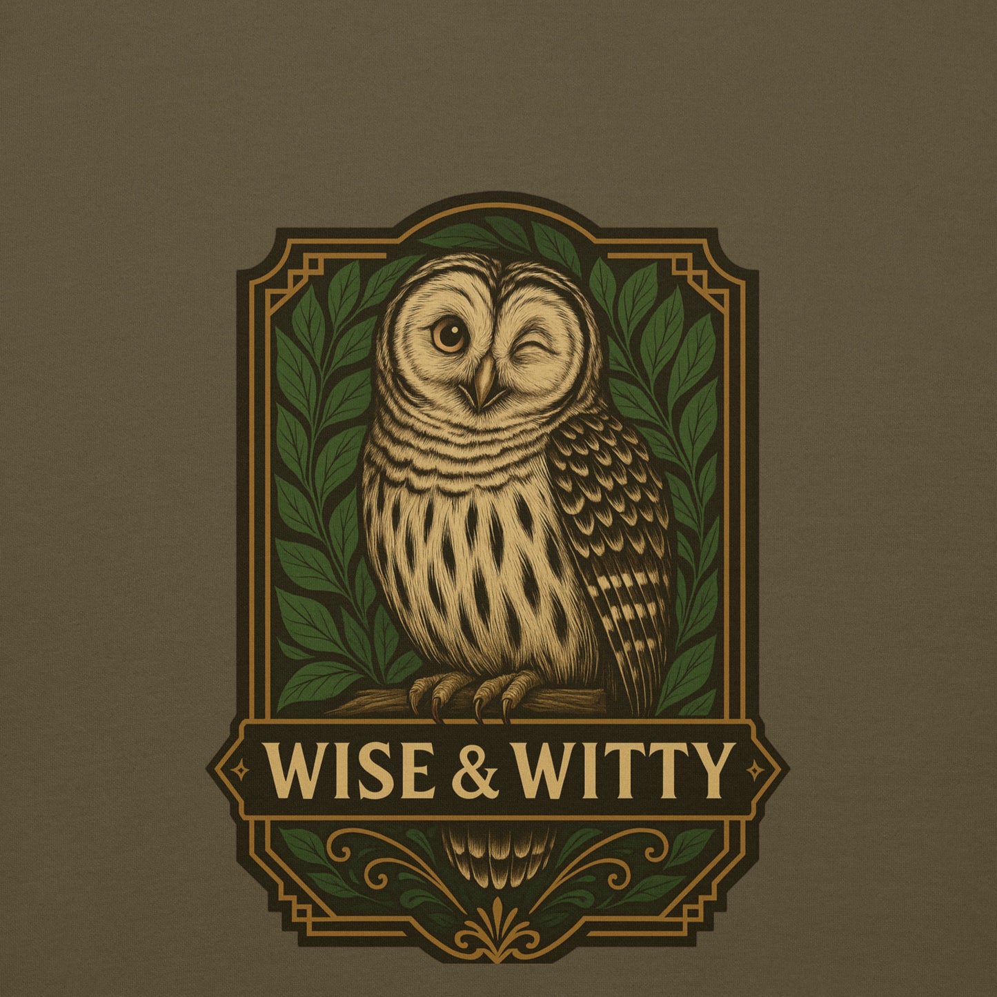 Women's Premium Pullover Hoodie Owl