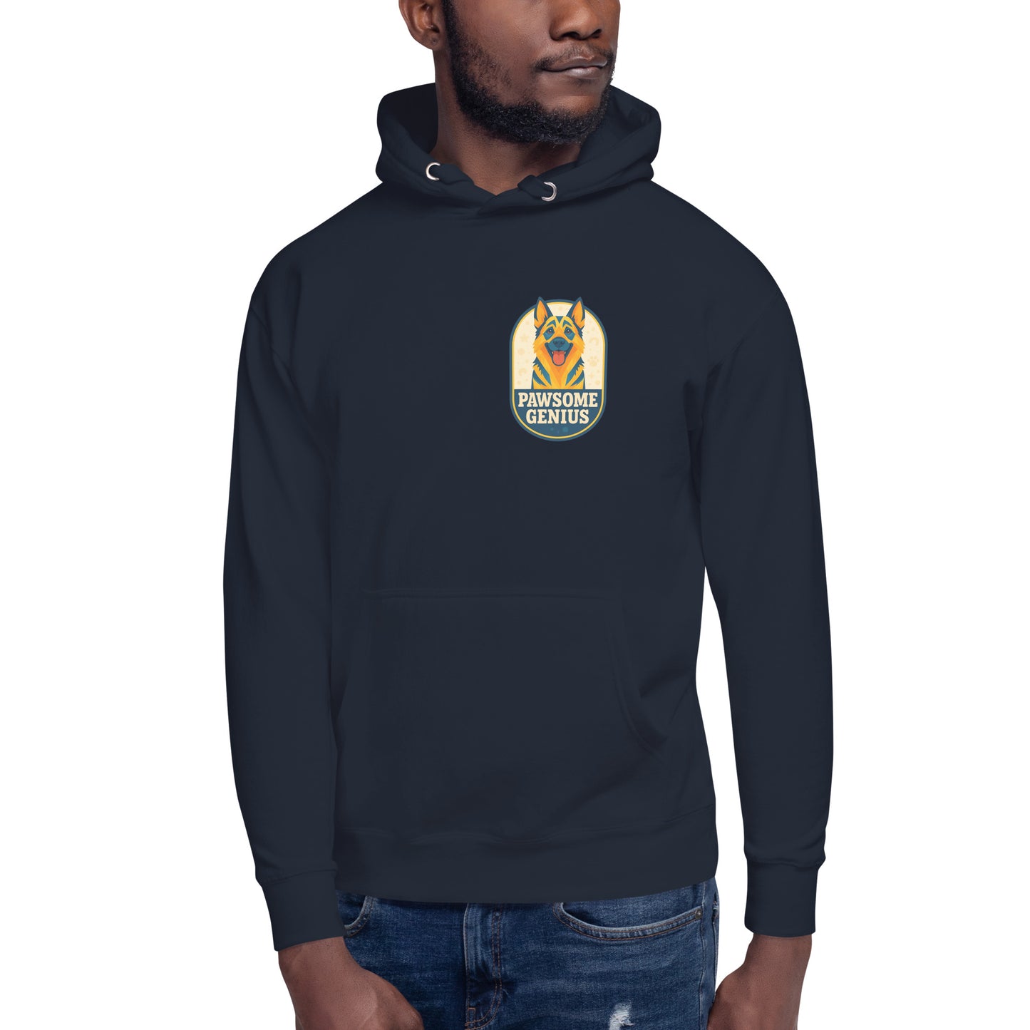 Men's Premium Pullover Hoodie German Shepherd Dog