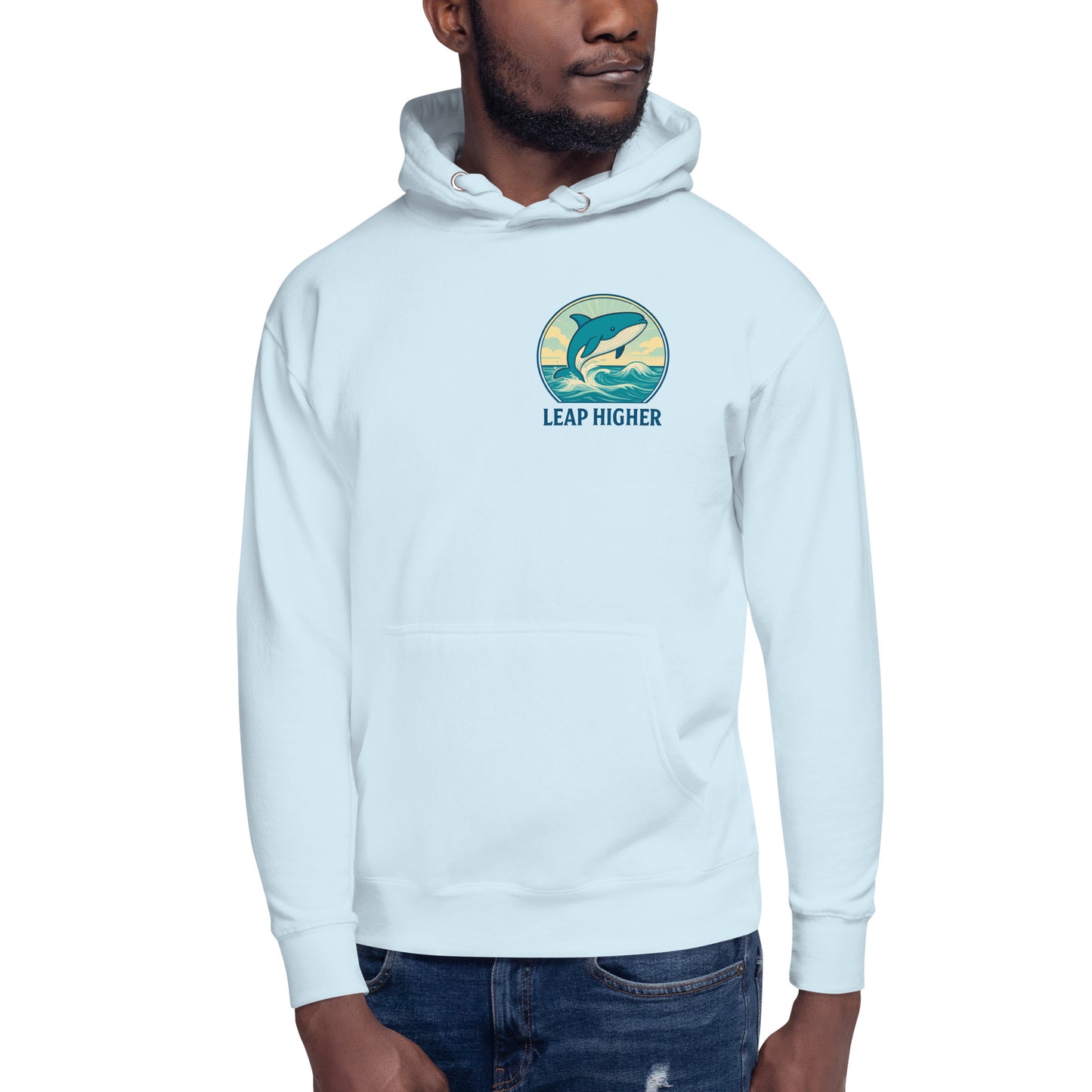 Men's Premium Pullover Hoodie Whale