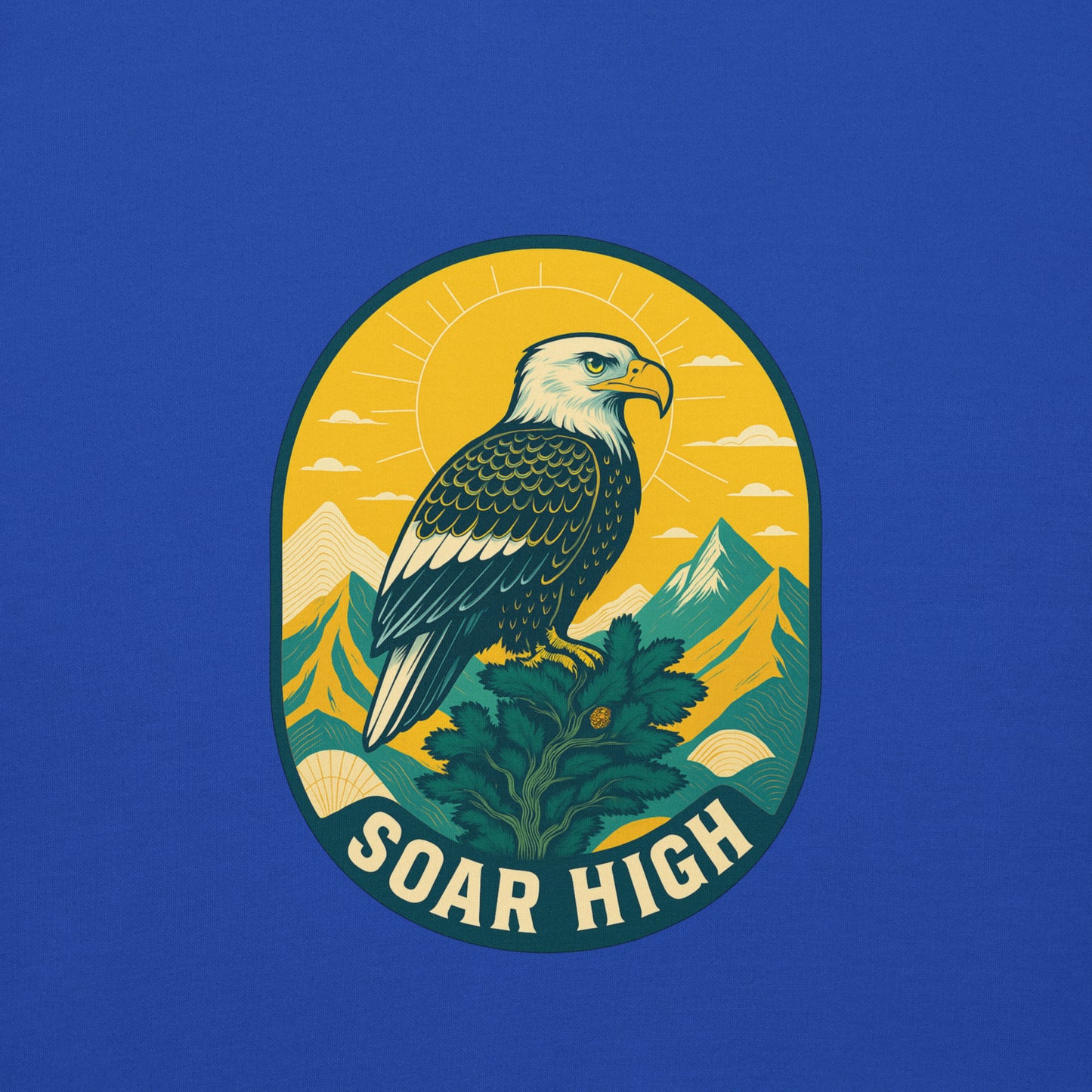 Women's Premium Pullover Hoodie Eagle