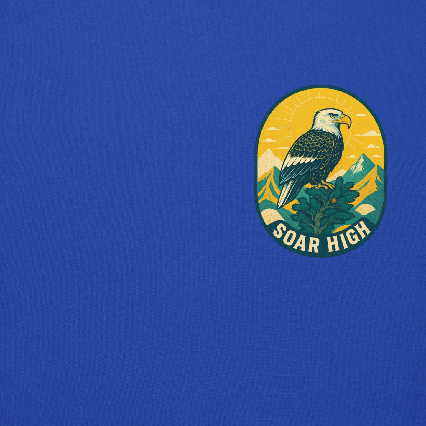 Men's Premium Pullover Hoodie Eagle