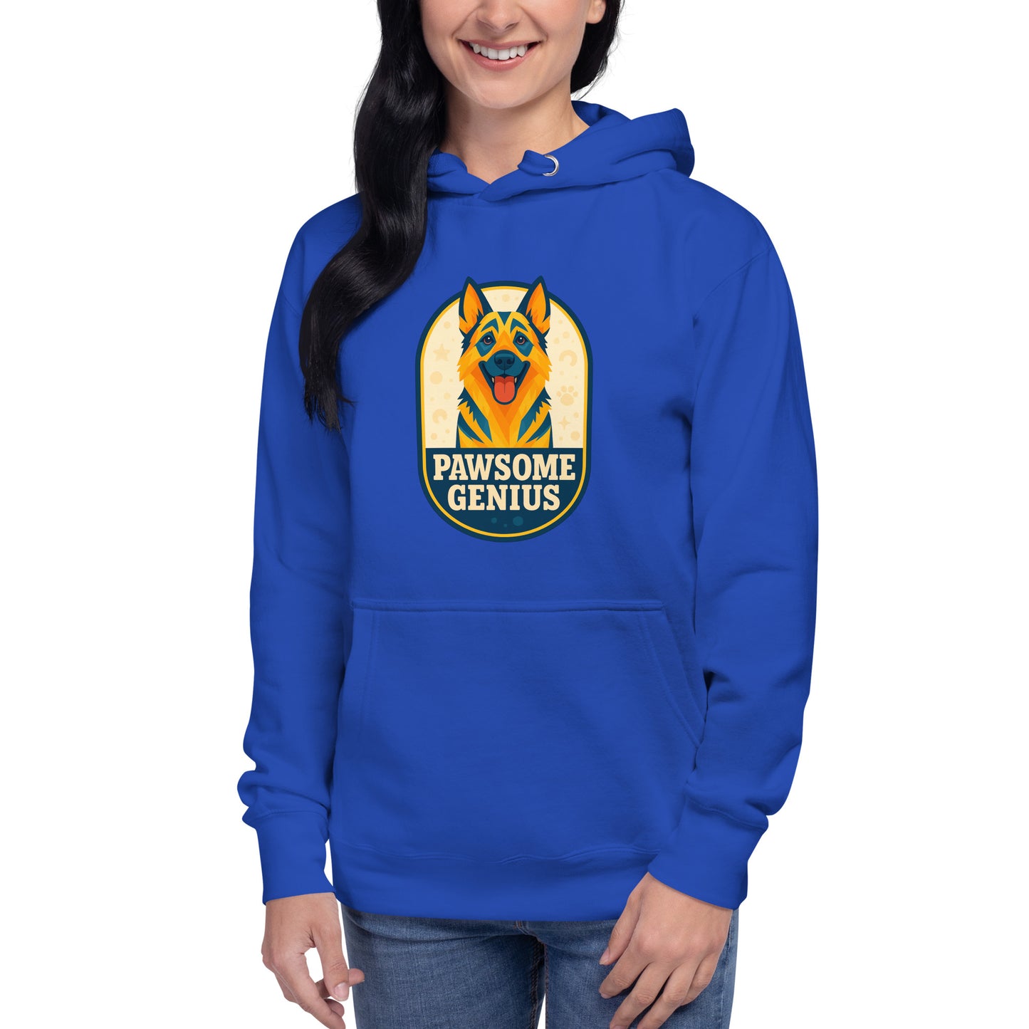 Women's Premium Pullover Hoodie German Shepherd Dog