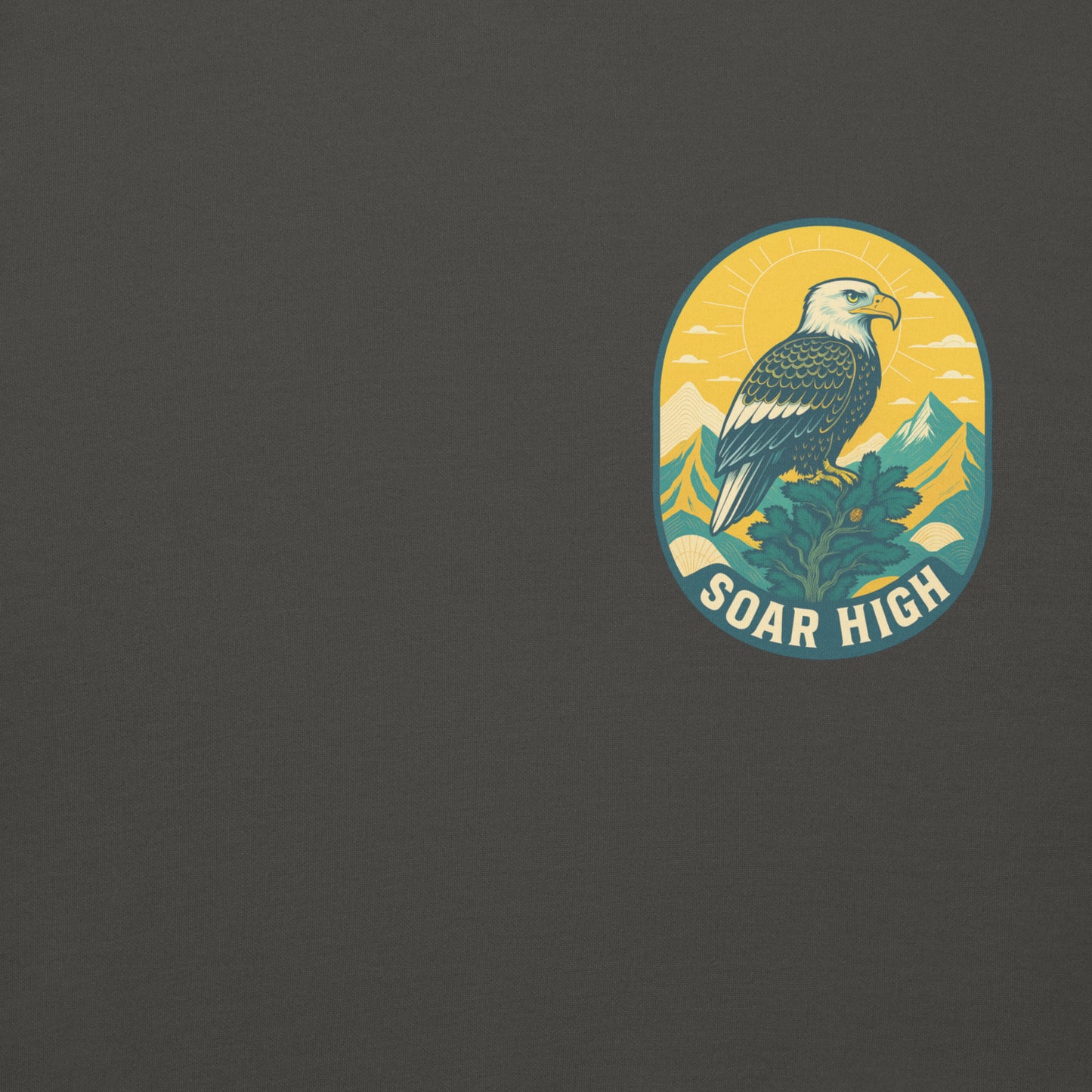 Men's Premium Pullover Hoodie Eagle