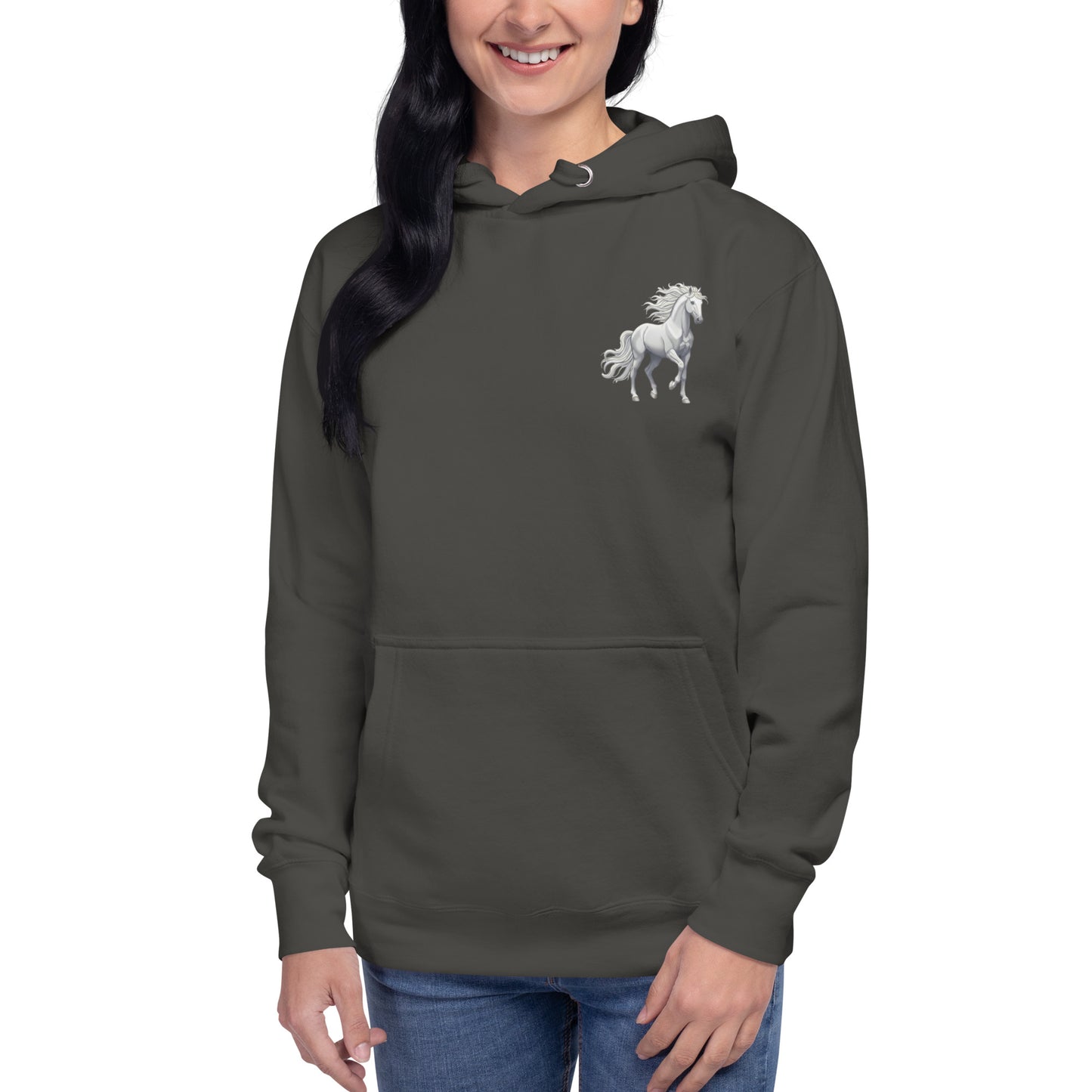 Women's Premium Pullover Hoodie Horse