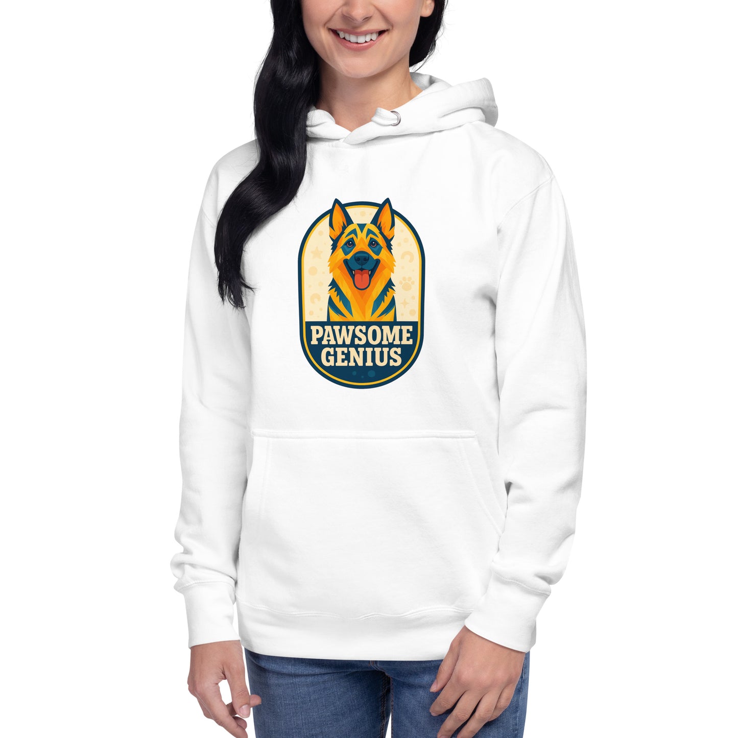 Women's Premium Pullover Hoodie German Shepherd Dog