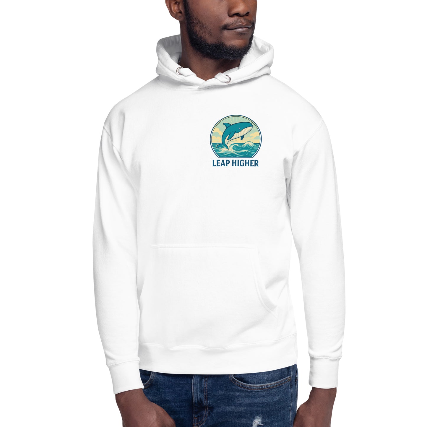 Men's Premium Pullover Hoodie Whale