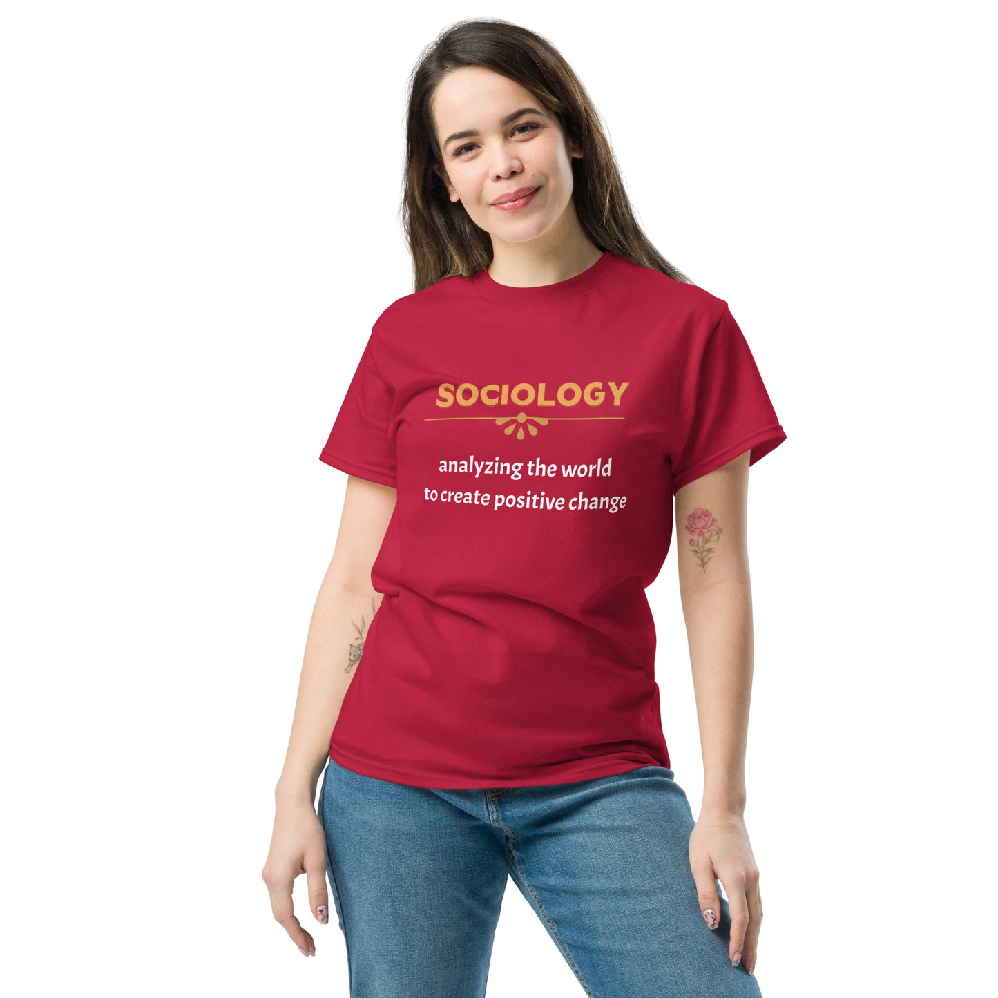 Campus Vibes Unisex Classic Tee T-Shirt - Sociology