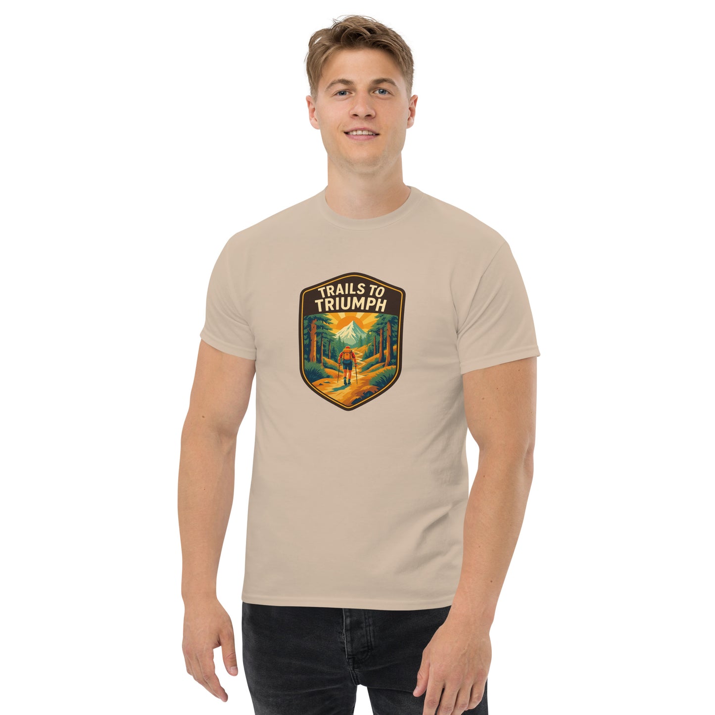Men's Short-Sleeve T-Shirt Hiking