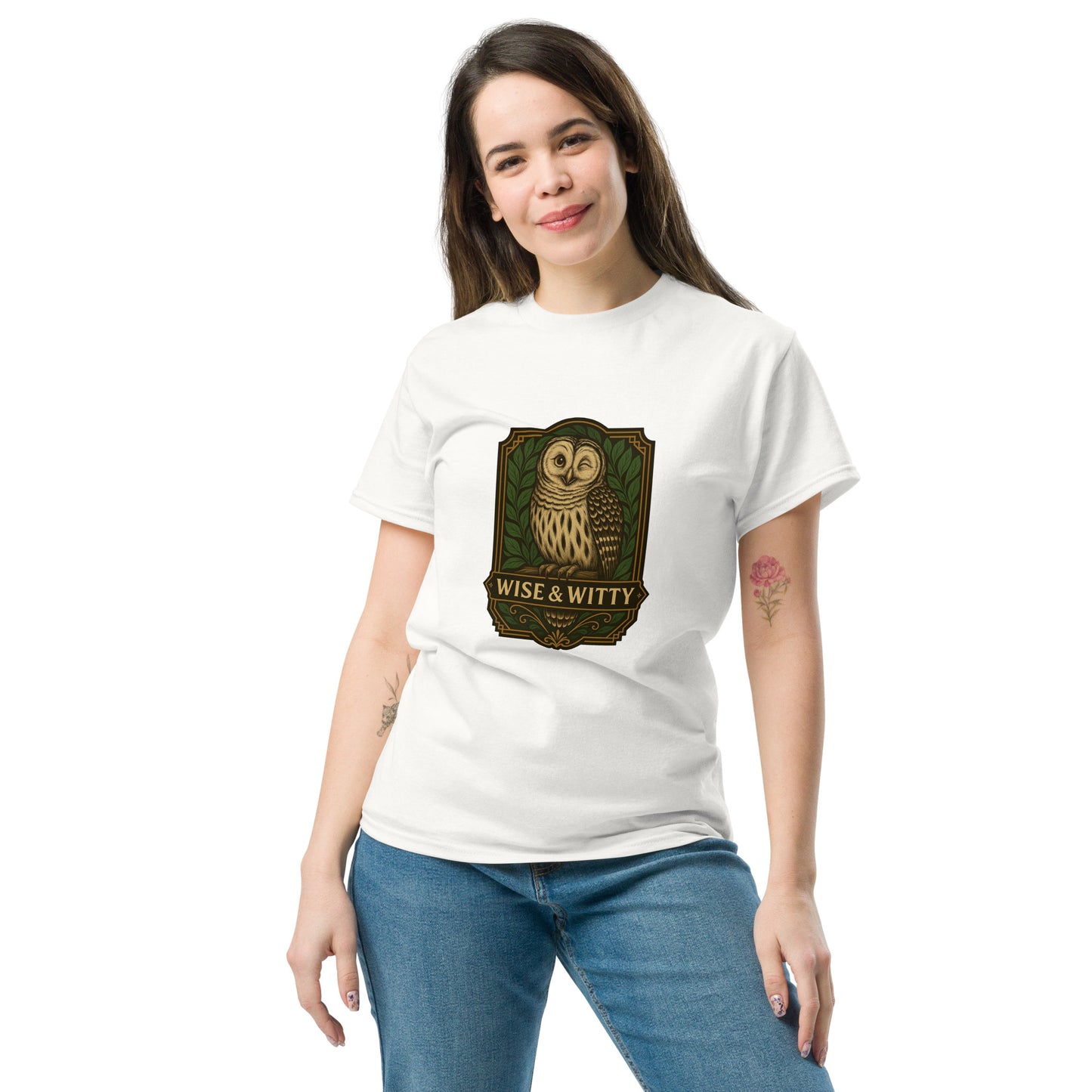 Women's Short-Sleeve T-Shirt Owl