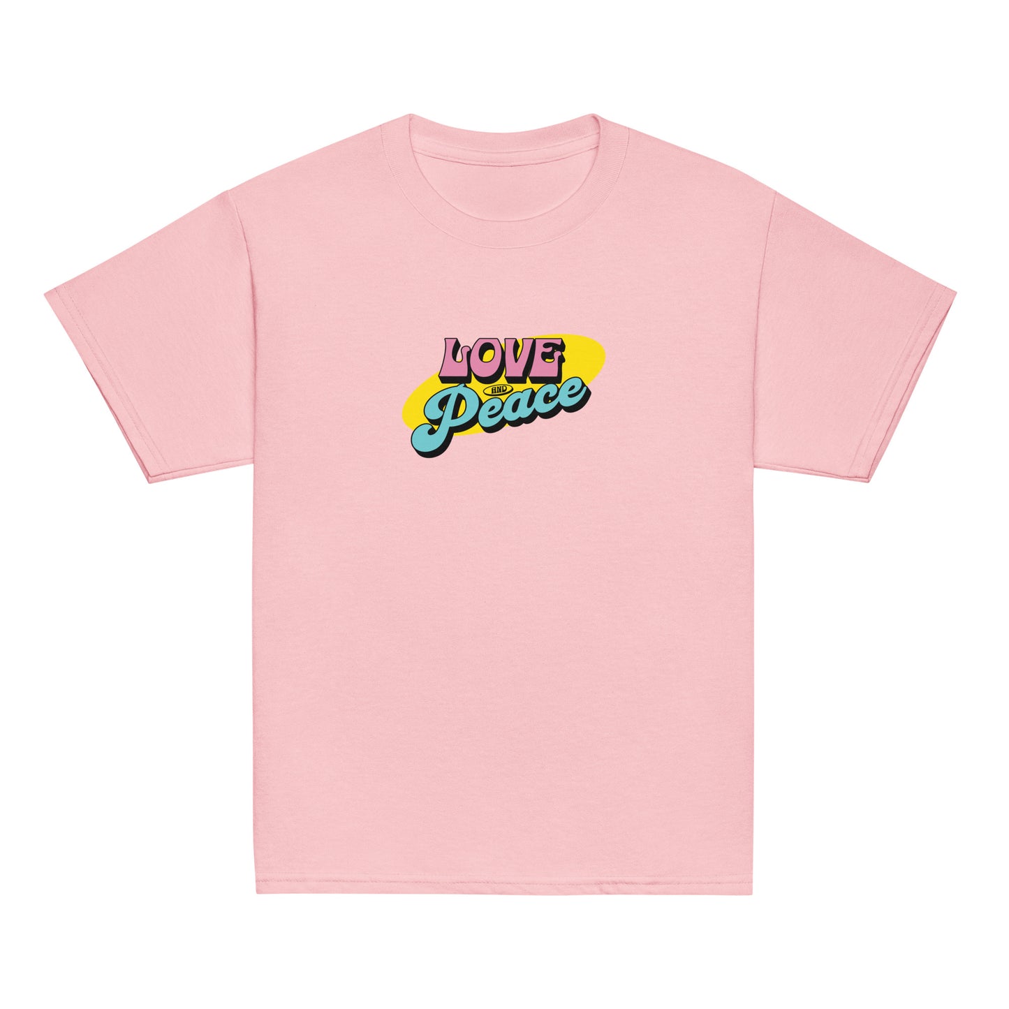 Youth Short-Sleeve T-Shirt Love and Peace