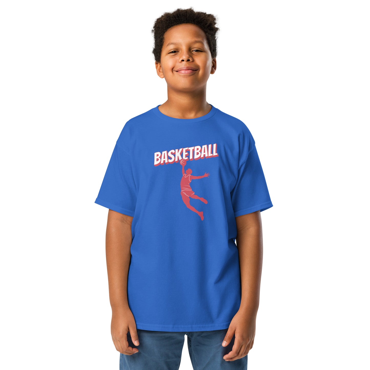 Youth Short-Sleeve T-Shirt Basketball
