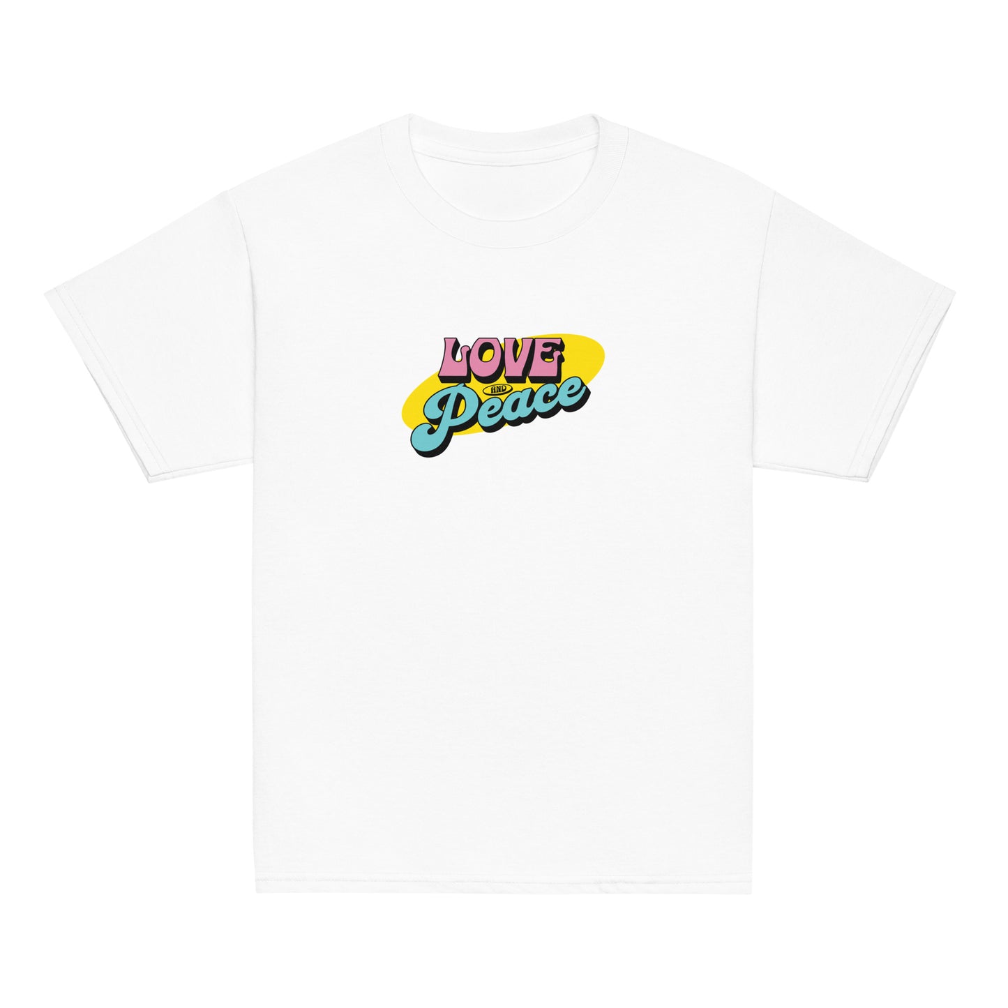 Youth Short-Sleeve T-Shirt Love and Peace