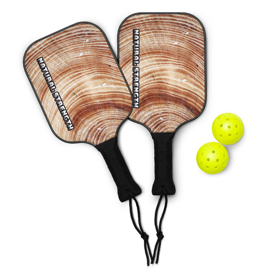 Pickleball Paddle Set with Balls and Carry Bag