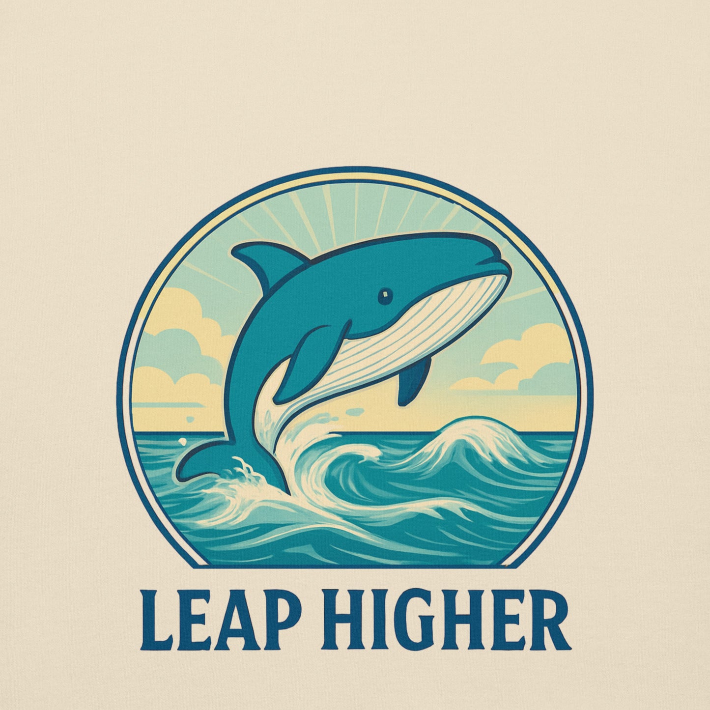 Men's Premium Pullover Hoodie Whale