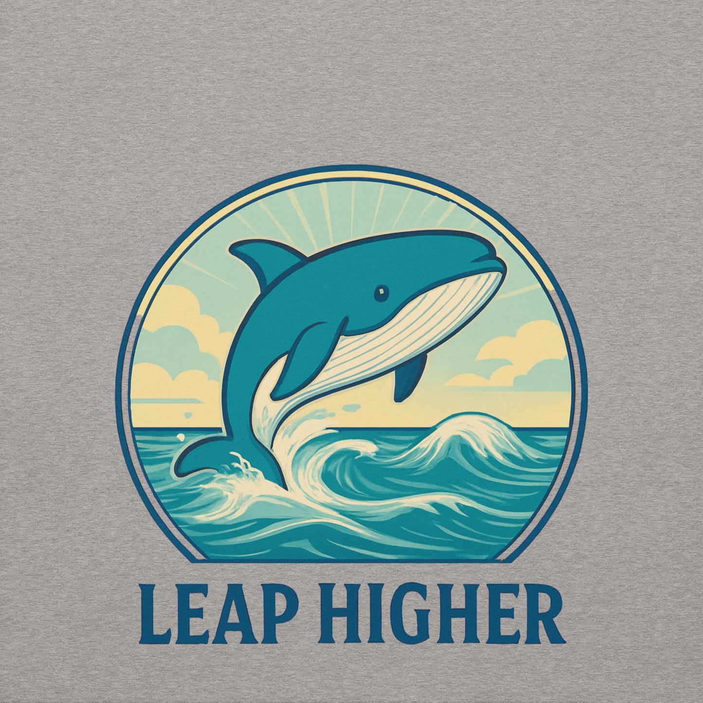 Men's Premium Pullover Hoodie Whale