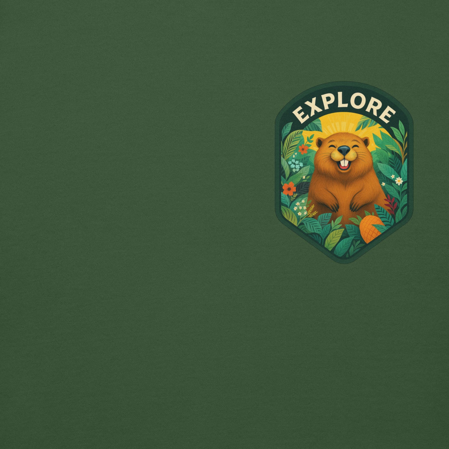 Men's Premium Pullover Hoodie Beaver