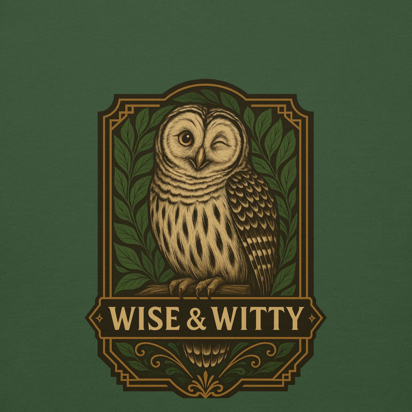 Women's Premium Pullover Hoodie Owl