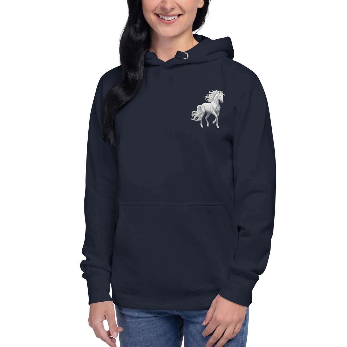 Women's Premium Pullover Hoodie Horse