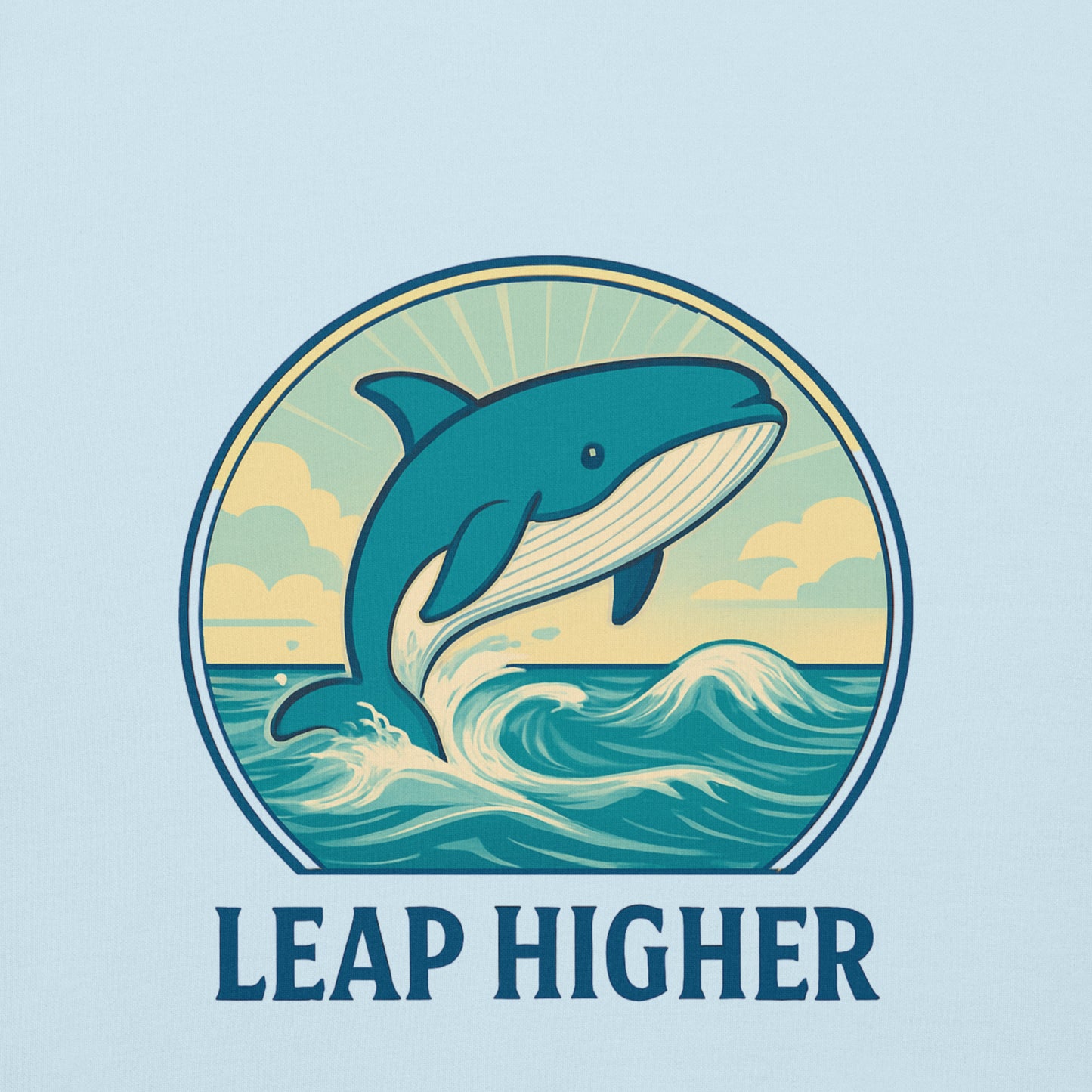 Men's Premium Pullover Hoodie Whale