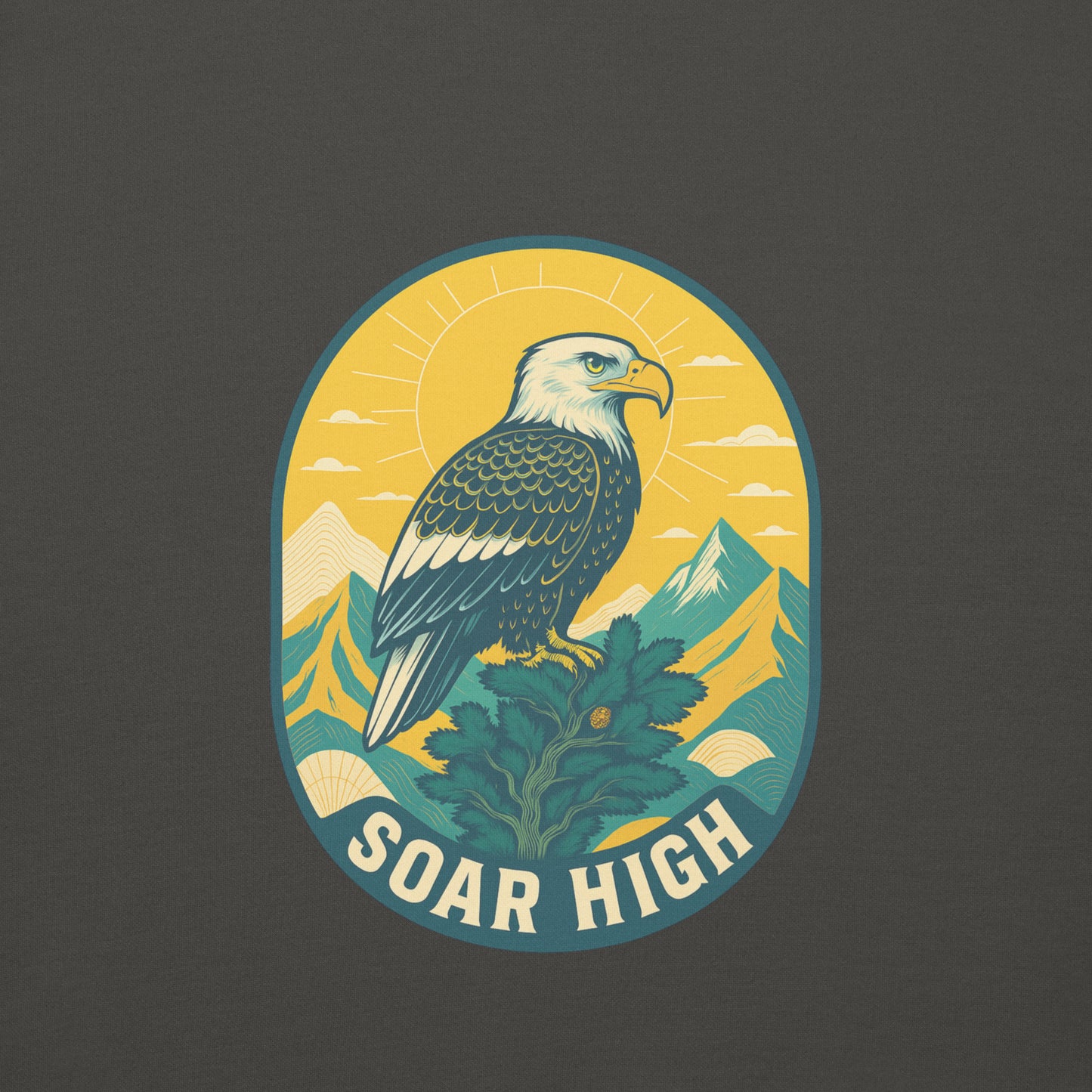 Women's Premium Pullover Hoodie Eagle