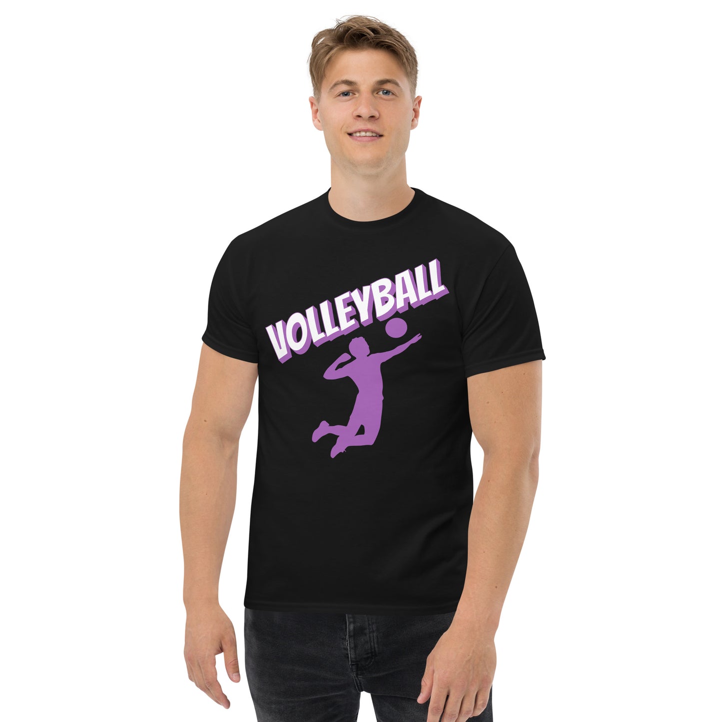Men's Short-Sleeve T-Shirt Volleyball Sport
