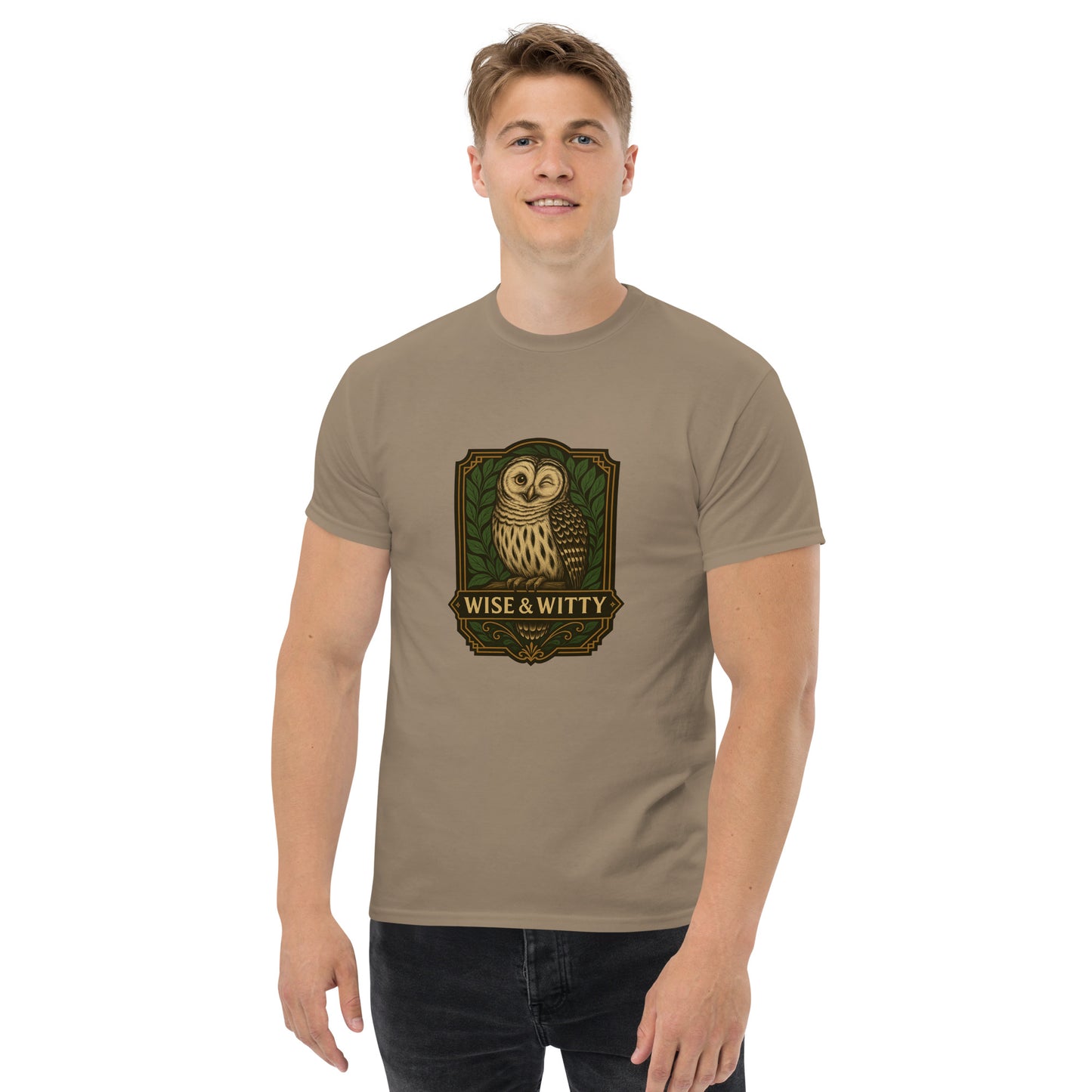 Men's Short-Sleeve T-Shirt Owl