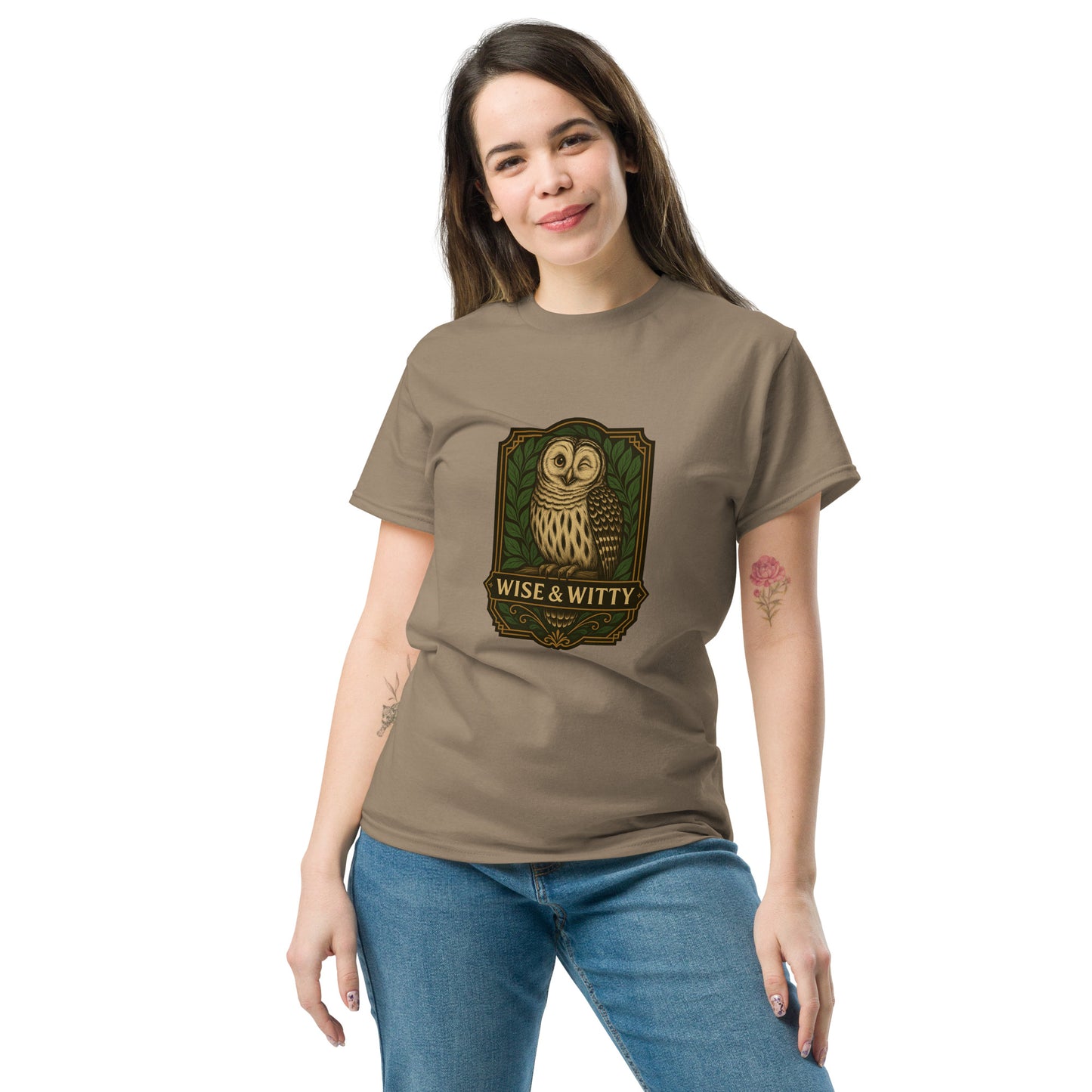 Women's Short-Sleeve T-Shirt Owl