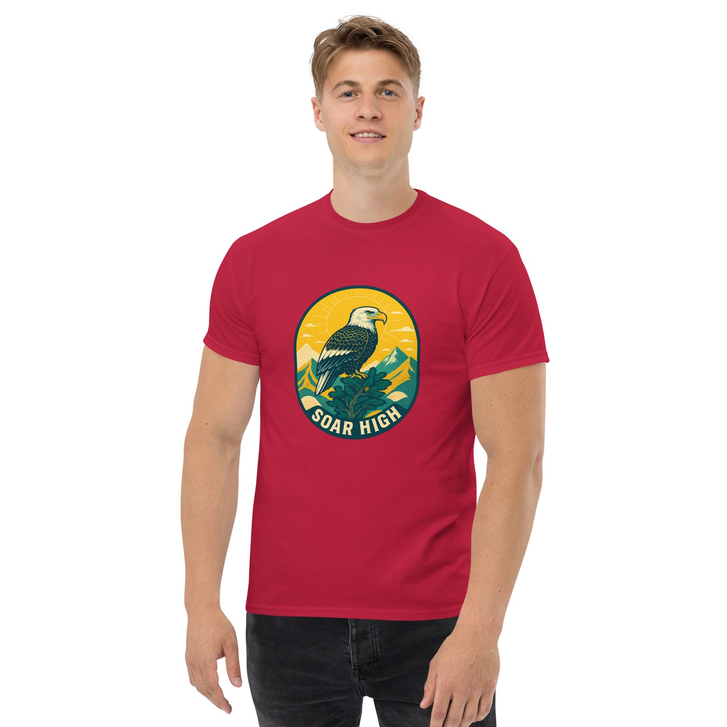 Men's Short-Sleeve T-Shirt Eagle