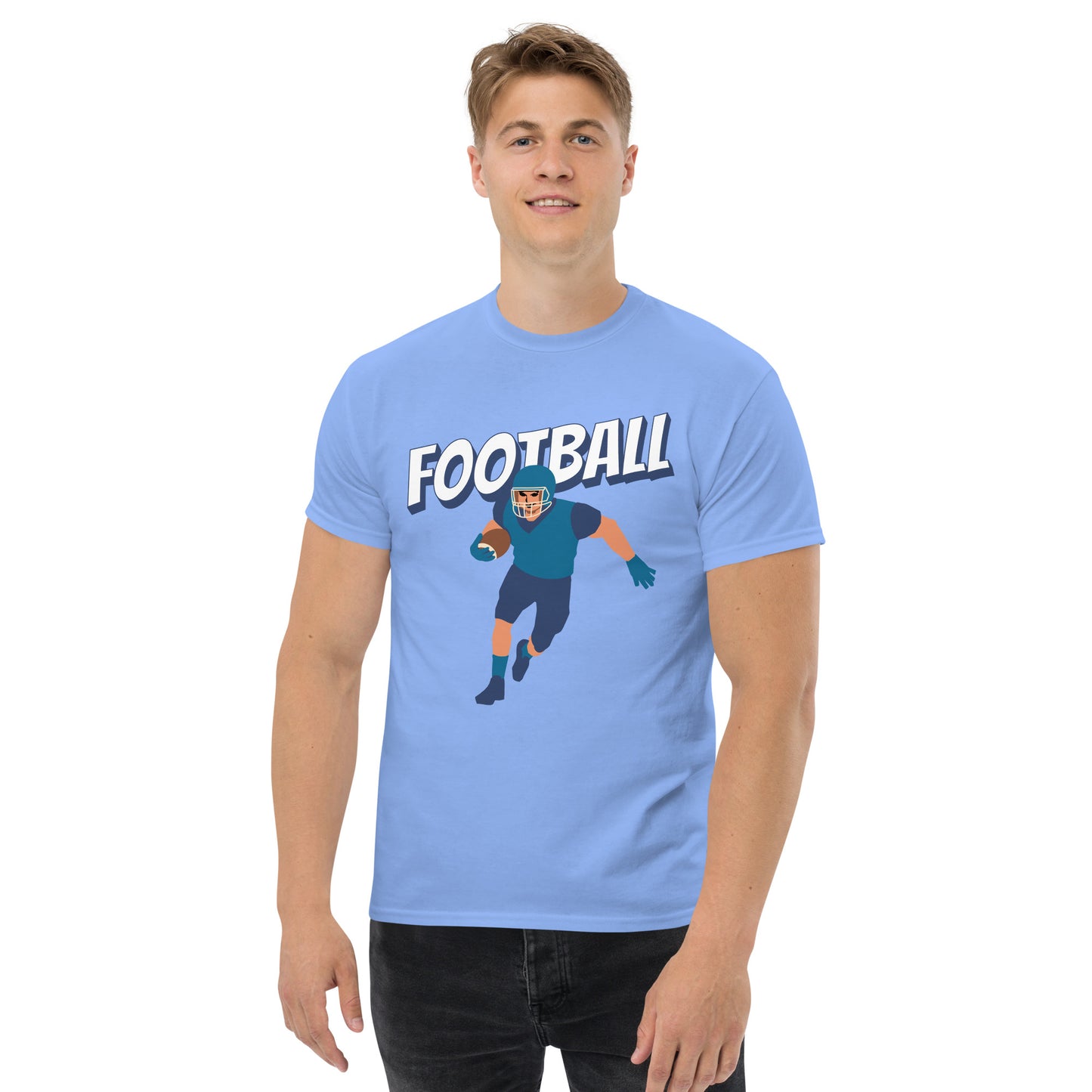 Men's Short-Sleeve T-Shirt American Football Sport Running Back