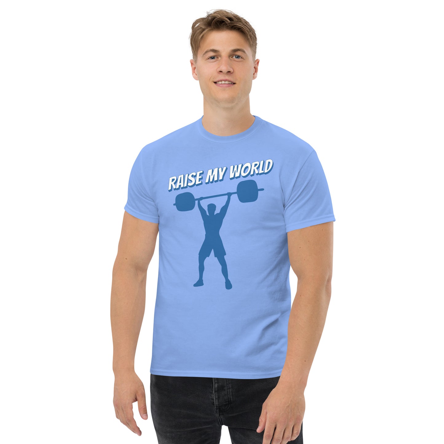 Men's Short-Sleeve T-Shirt Gym Weight Lifting Sport