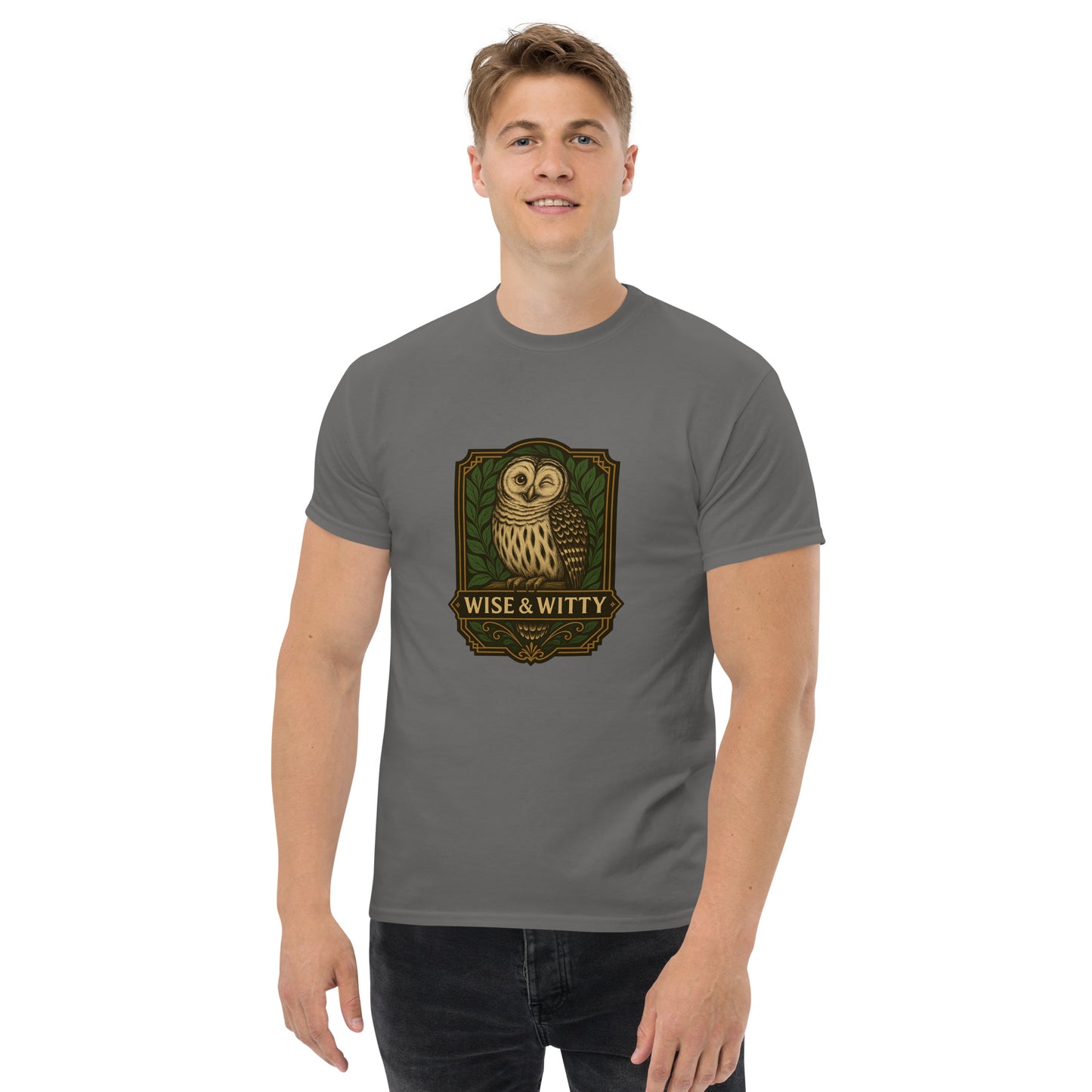 Men's Short-Sleeve T-Shirt Owl