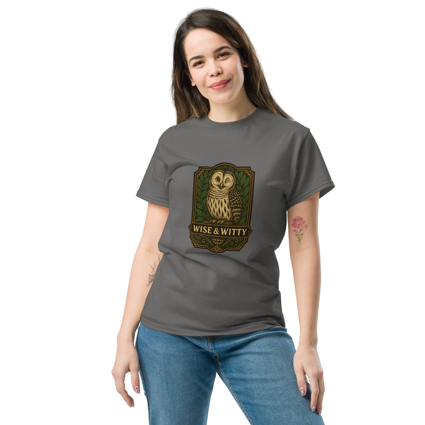 Women's Short-Sleeve T-Shirt Owl