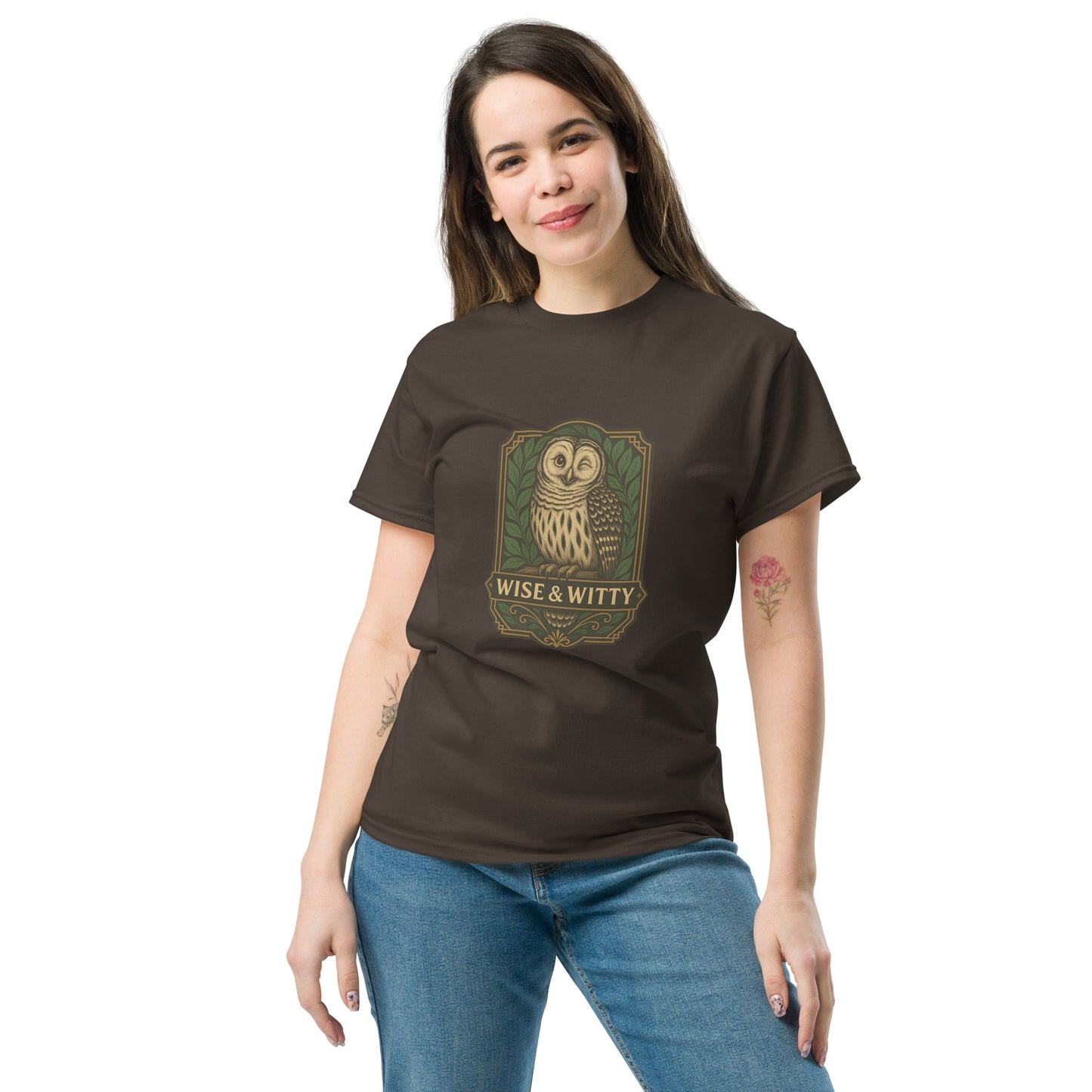 Women's Short-Sleeve T-Shirt Owl