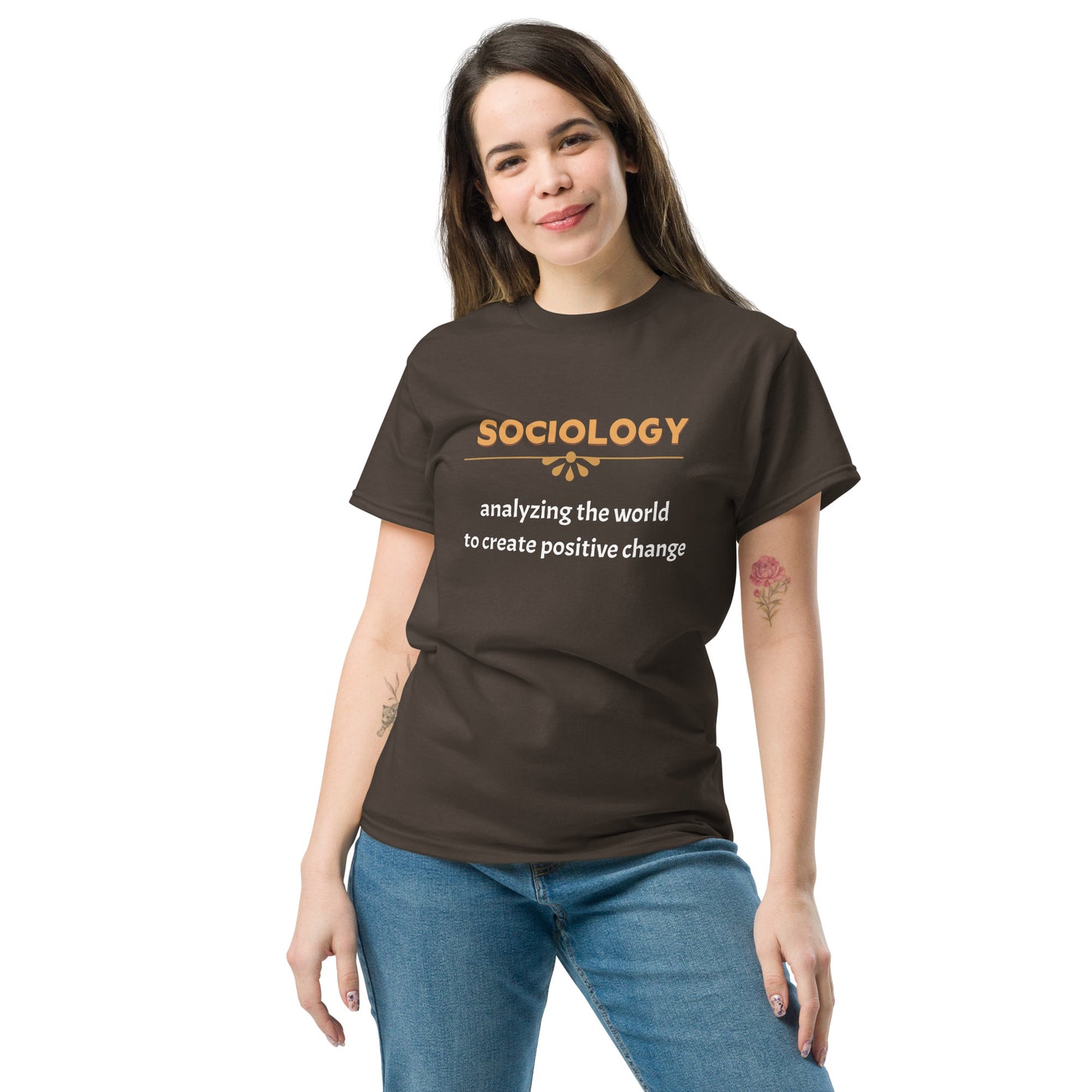 Campus Vibes Unisex Classic Tee T-Shirt - Sociology