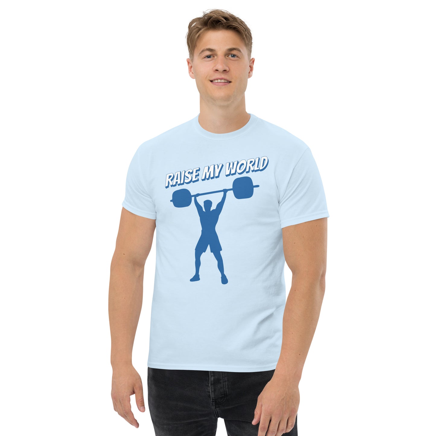 Men's Short-Sleeve T-Shirt Gym Weight Lifting Sport