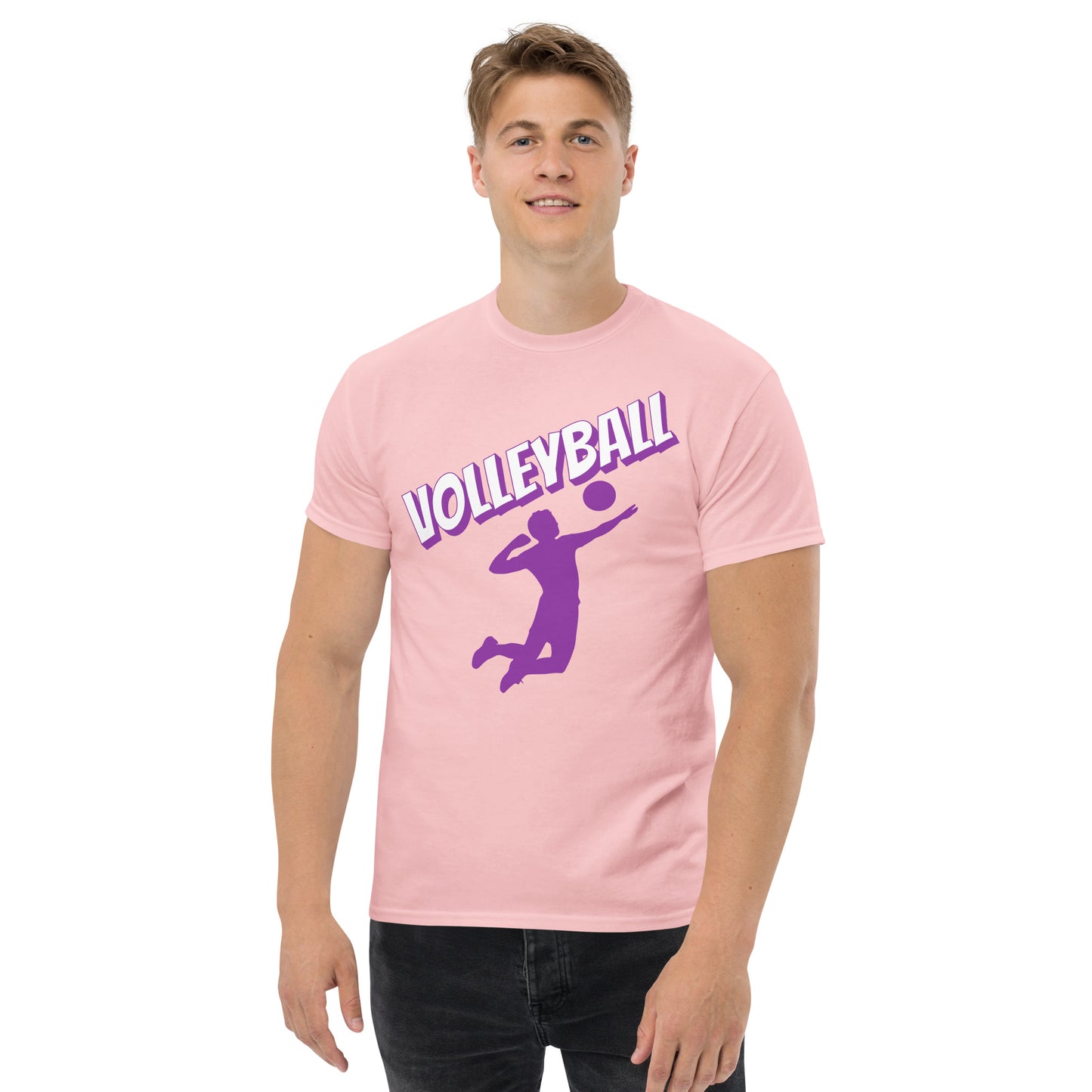 Men's Short-Sleeve T-Shirt Volleyball Sport