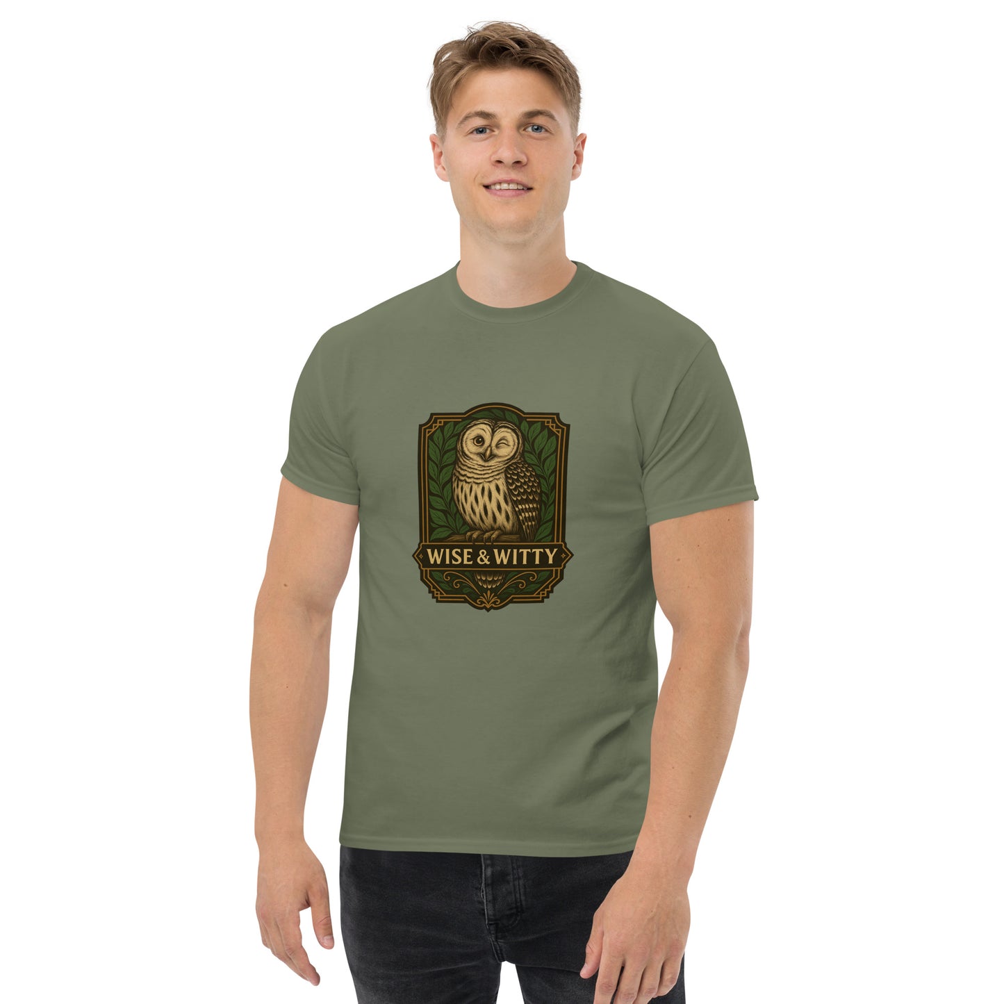 Men's Short-Sleeve T-Shirt Owl