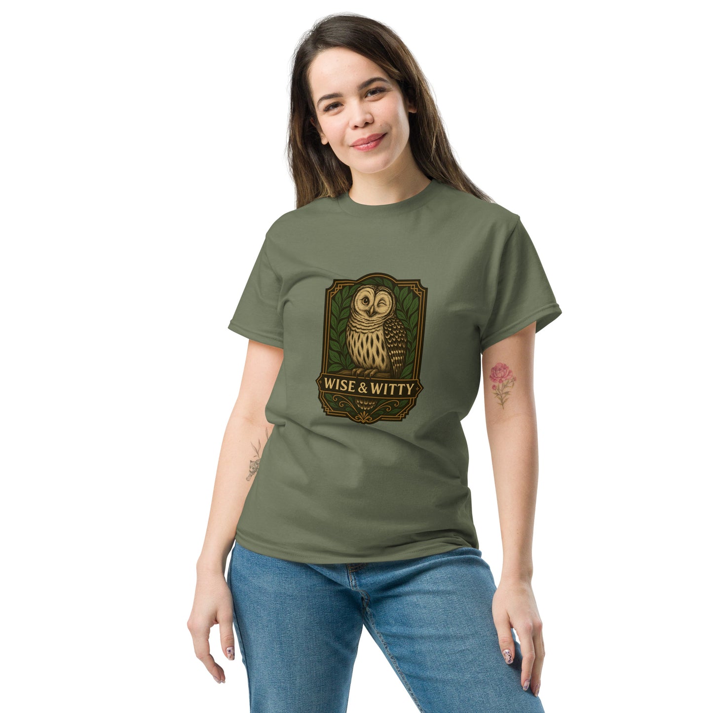Women's Short-Sleeve T-Shirt Owl