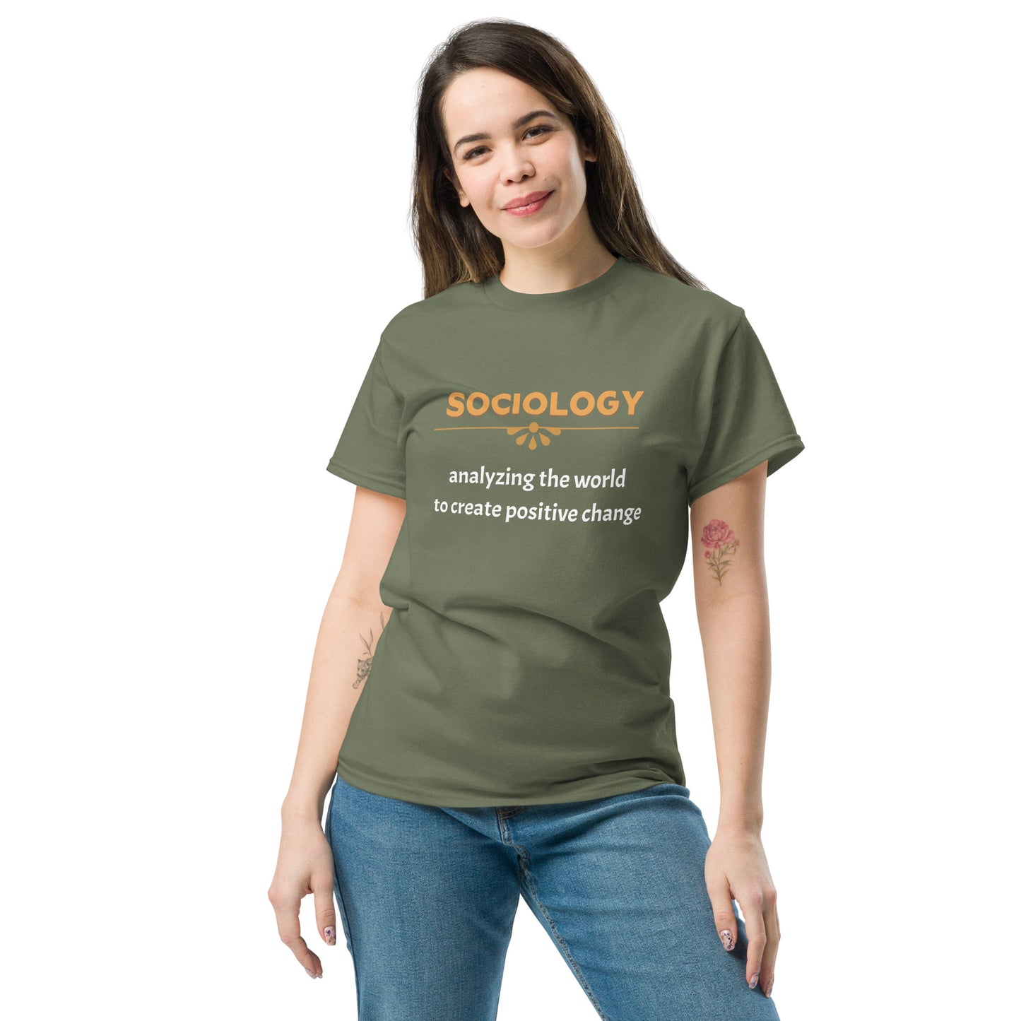 Campus Vibes Unisex Classic Tee T-Shirt - Sociology