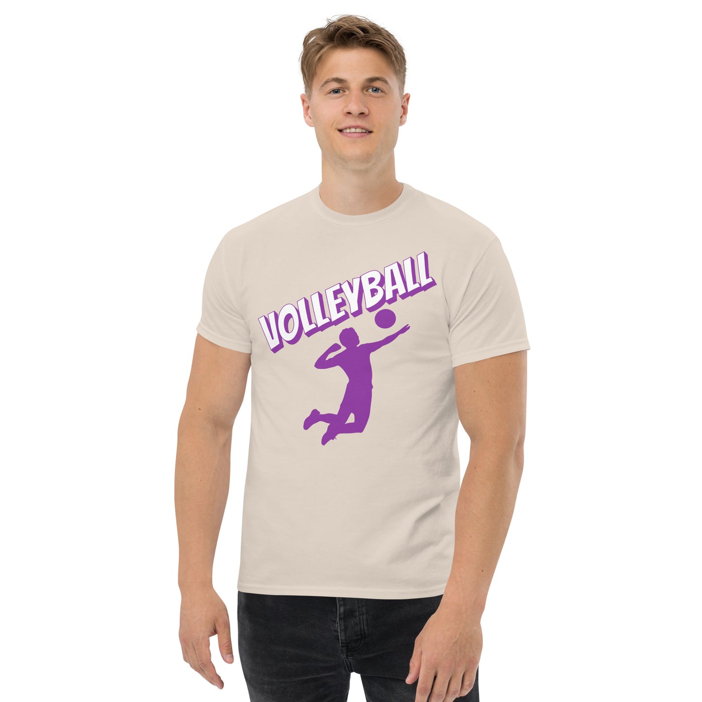 Men's Short-Sleeve T-Shirt Volleyball Sport