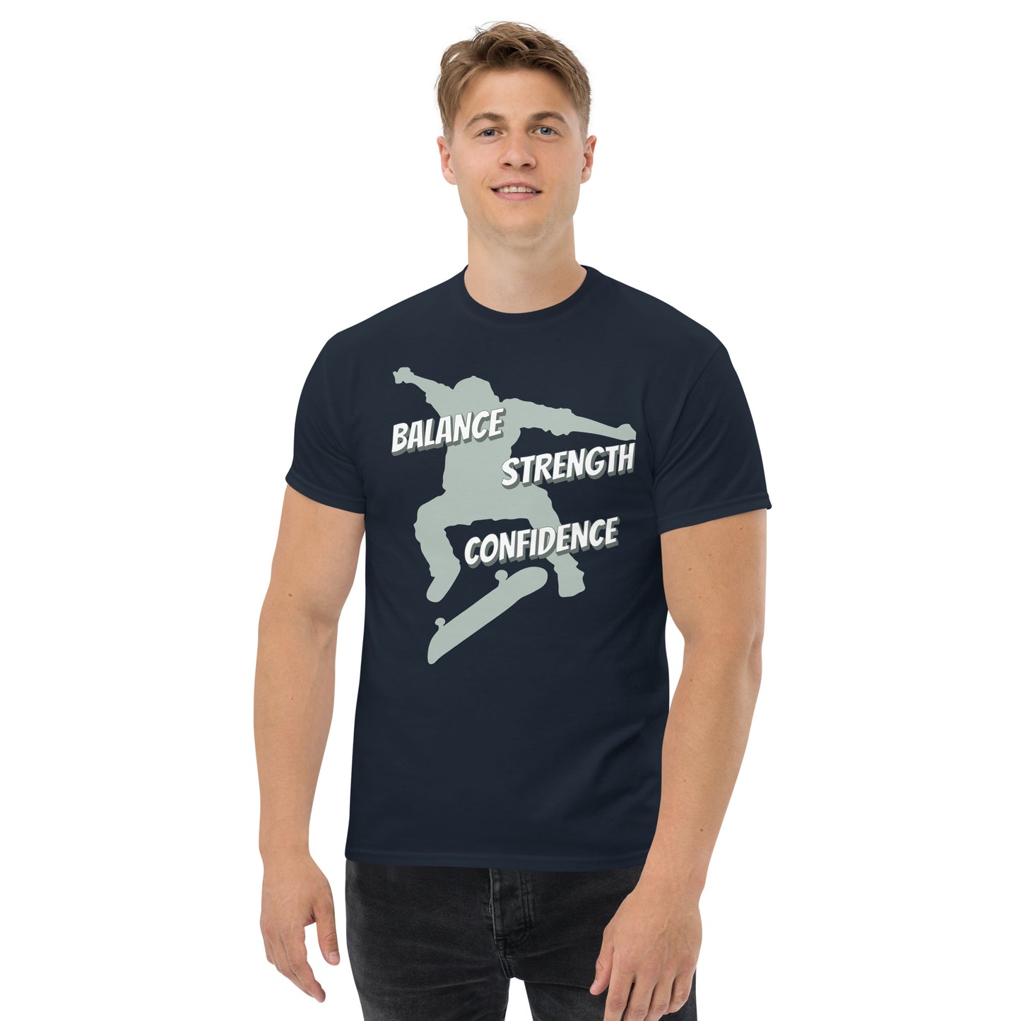 Men's Short-Sleeve T-Shirt Skateboarding Sport