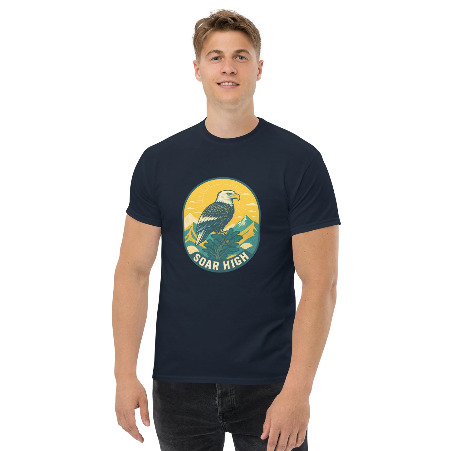 Men's Short-Sleeve T-Shirt Eagle