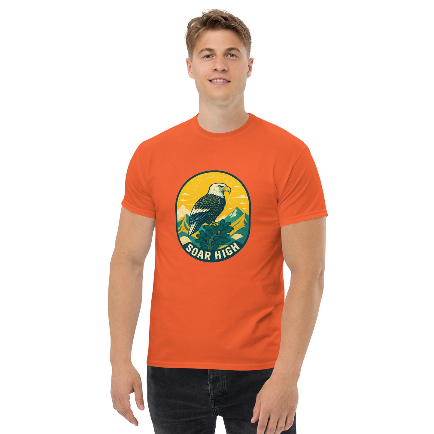 Men's Short-Sleeve T-Shirt Eagle