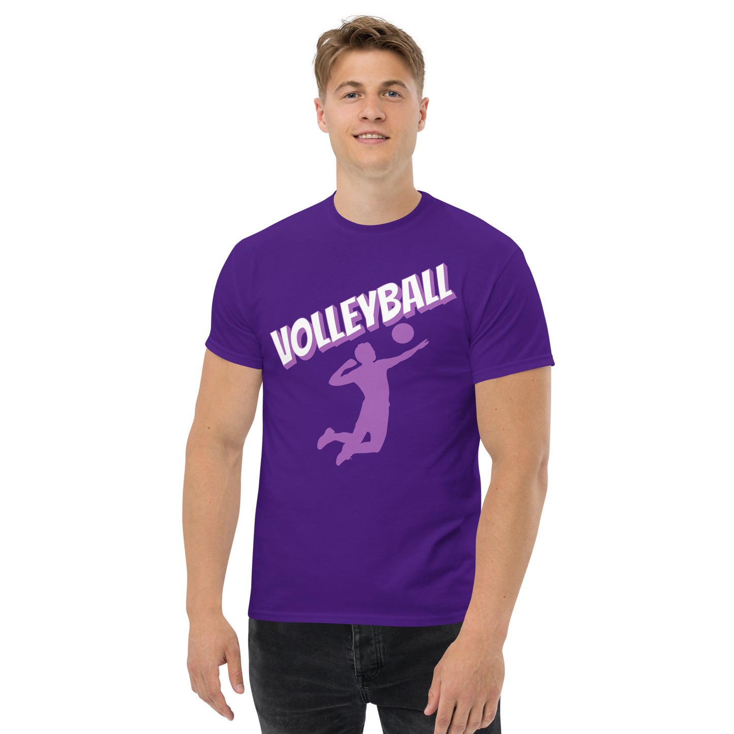 Men's Short-Sleeve T-Shirt Volleyball Sport