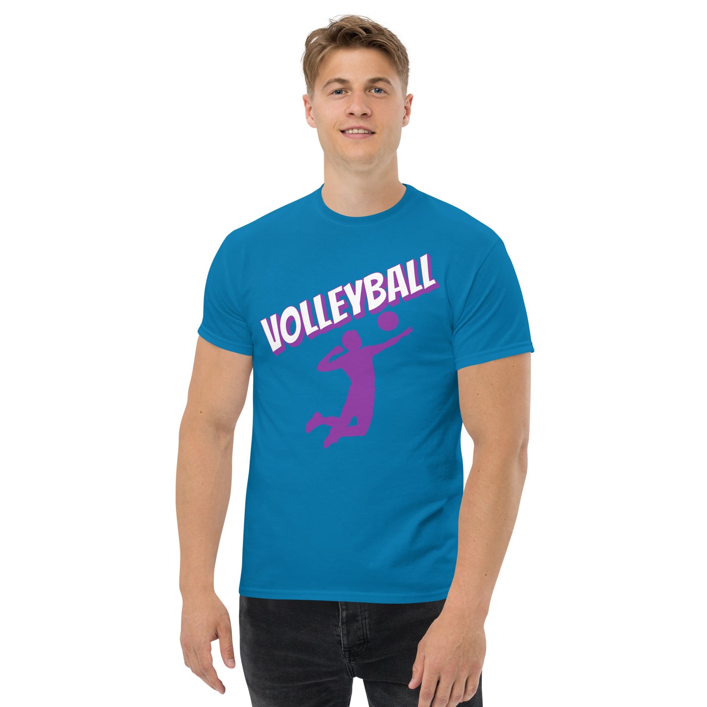 Men's Short-Sleeve T-Shirt Volleyball Sport