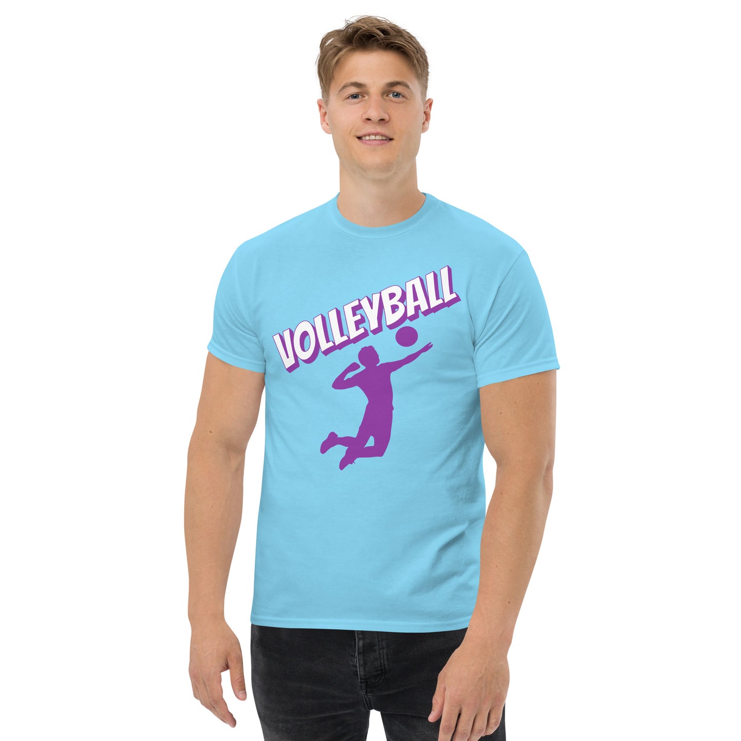 Men's Short-Sleeve T-Shirt Volleyball Sport