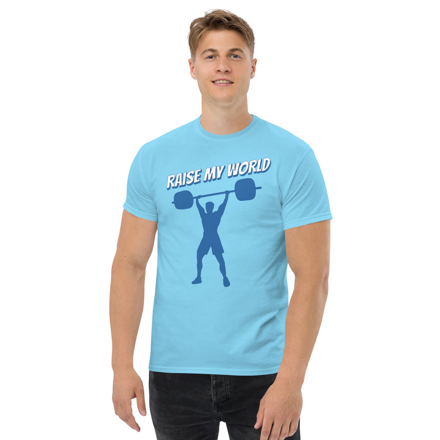 Men's Short-Sleeve T-Shirt Gym Weight Lifting Sport